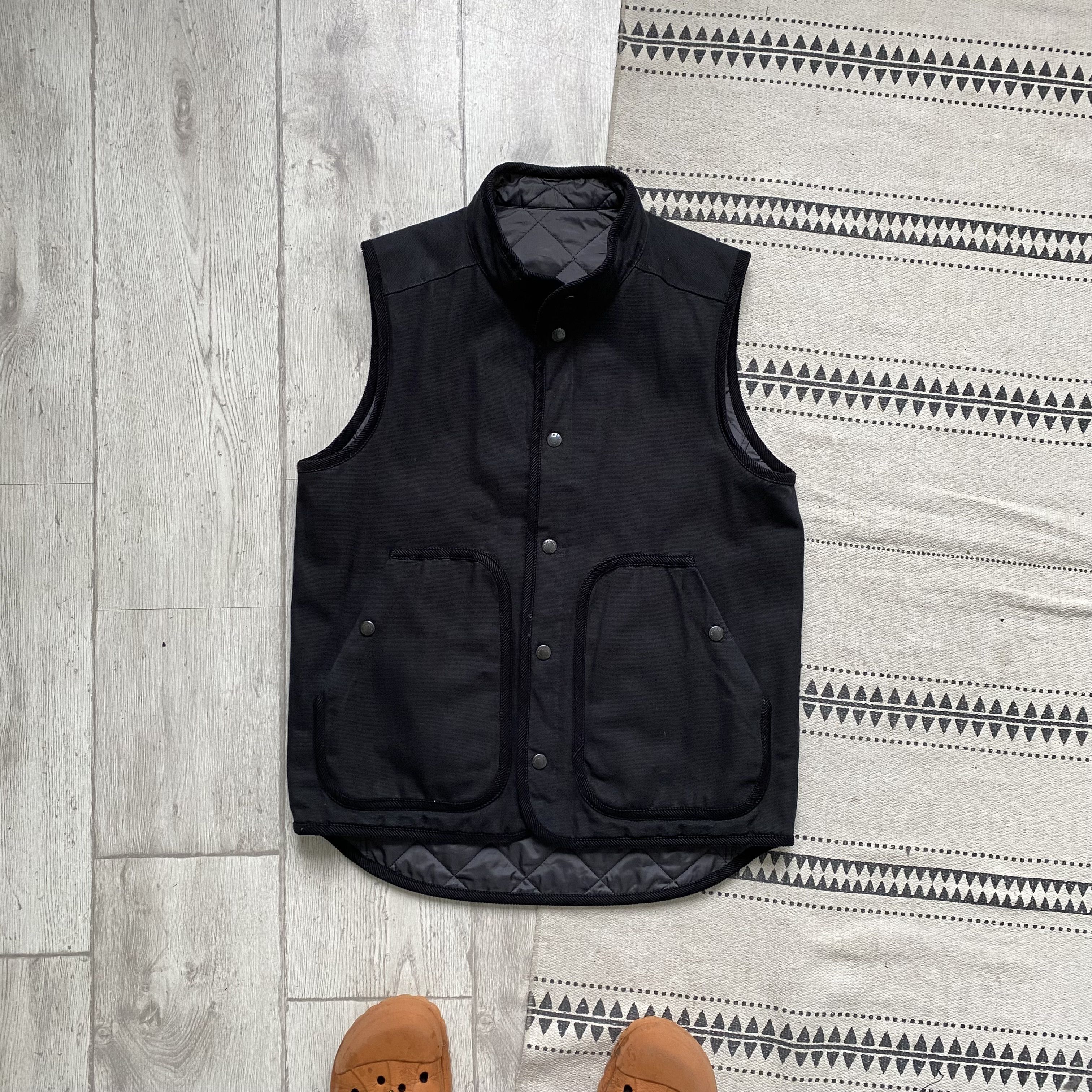 Lavenham RRP 380$ Luxury 2in1 Lavenham Quilted vest Cordura gilet Size US S / EU 44-46 / 1 - 3 Thumbnail