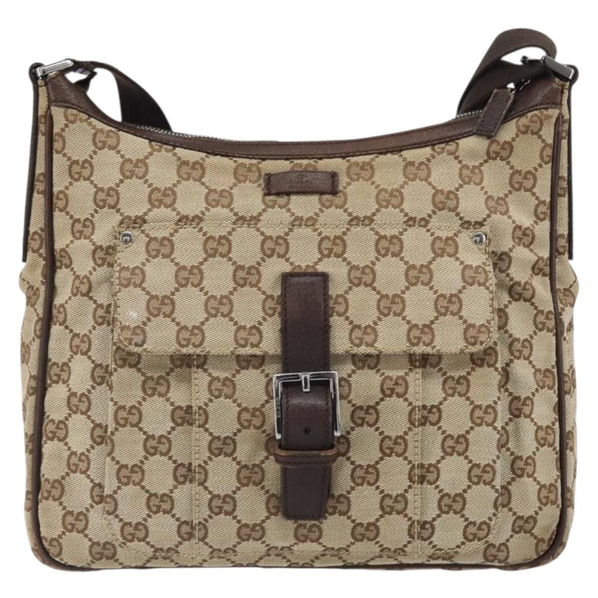 Gucci Gucci Vintage GG Canvas and Leather Size ONE SIZE - 1 Thumbnail