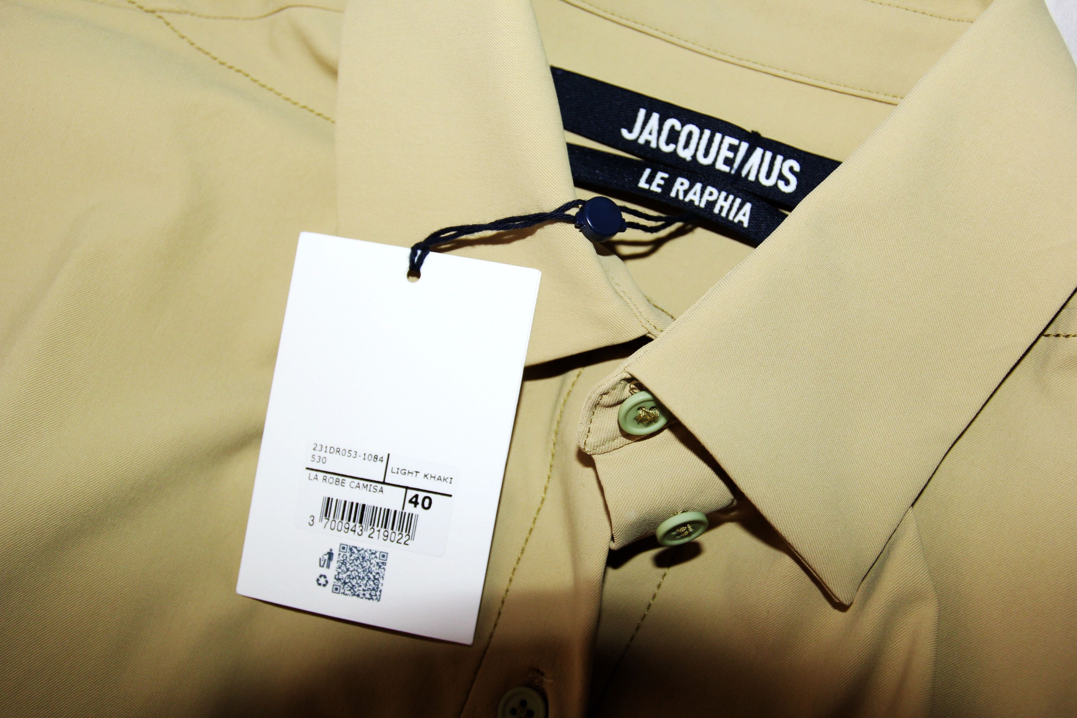 Jacquemus BNWT SS23 JACQUEMUS LA ROBE CAMISA SHIRT DRESS 40 Size S / US 4 / IT 40 - 8 Thumbnail