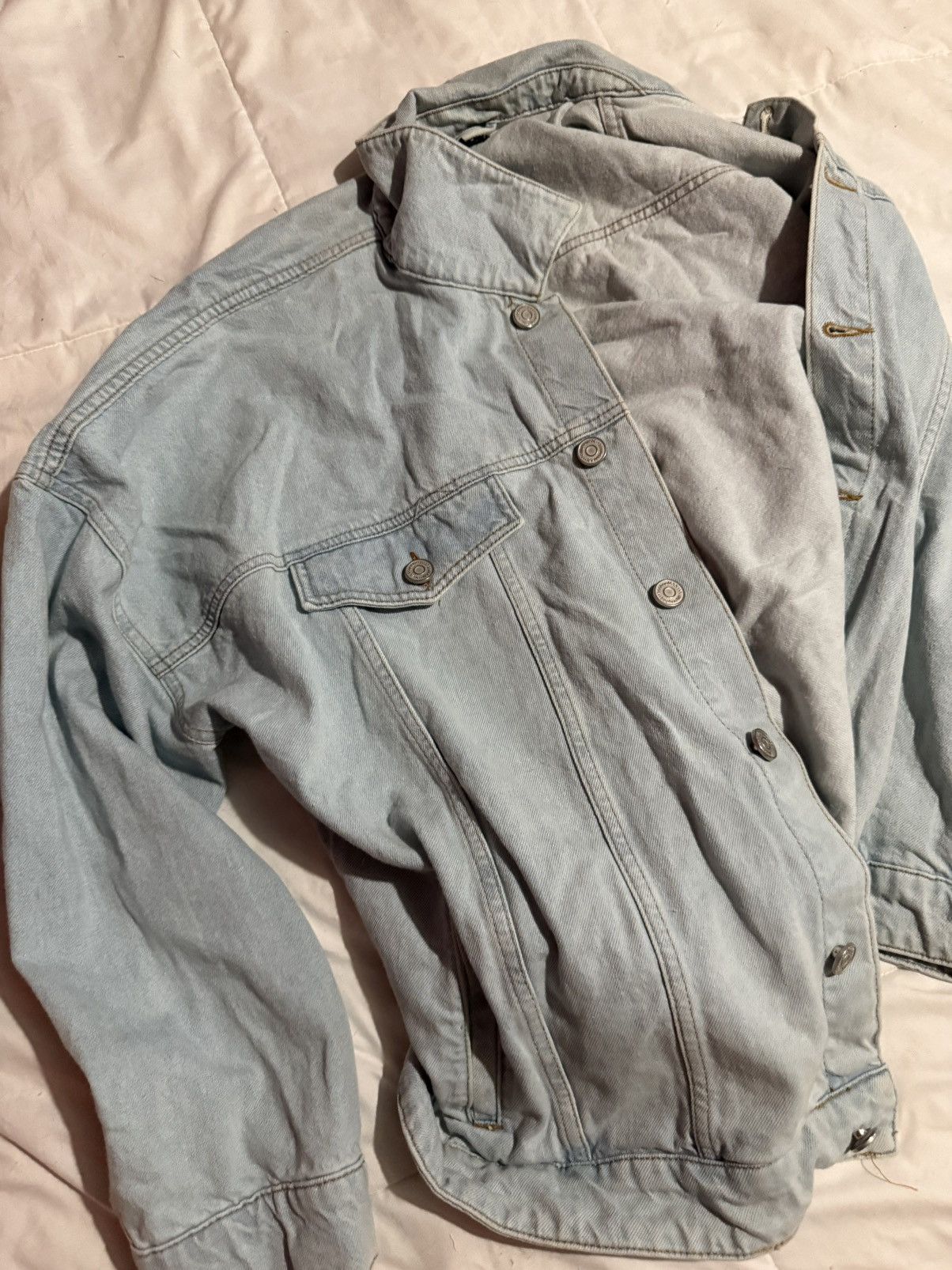 Other BHM Denim/Jean Jacket Light Blue Size US XL / EU 56 / 4 - 3 Thumbnail