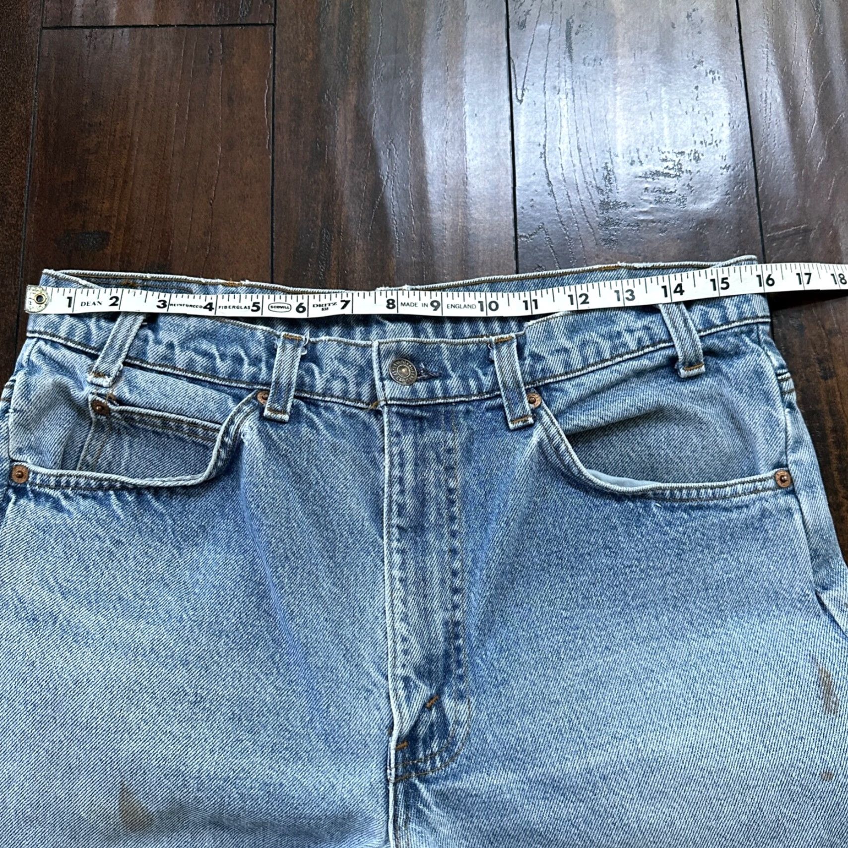 Levi's VINTAGE Levi's 517 Jeans Men 34 Regular Blue Flare Bootcut 80s USA Size US 34 / EU 50 - 6 Thumbnail