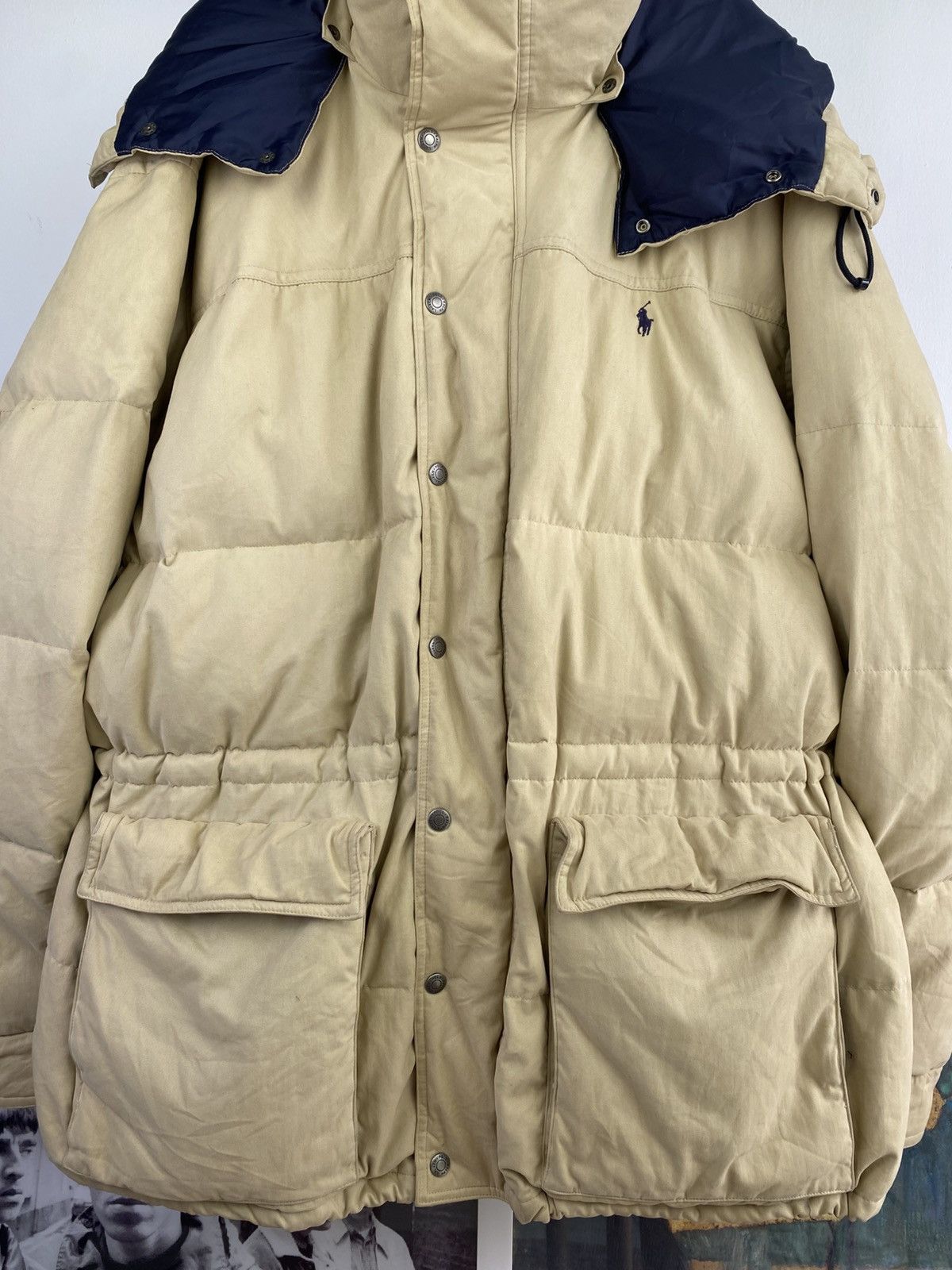 Polo Ralph Lauren 90’s Polo Ralph Lauren Waterfowl Hooded Down Jacket Size US XXL / EU 58 / 5 - 9 Thumbnail