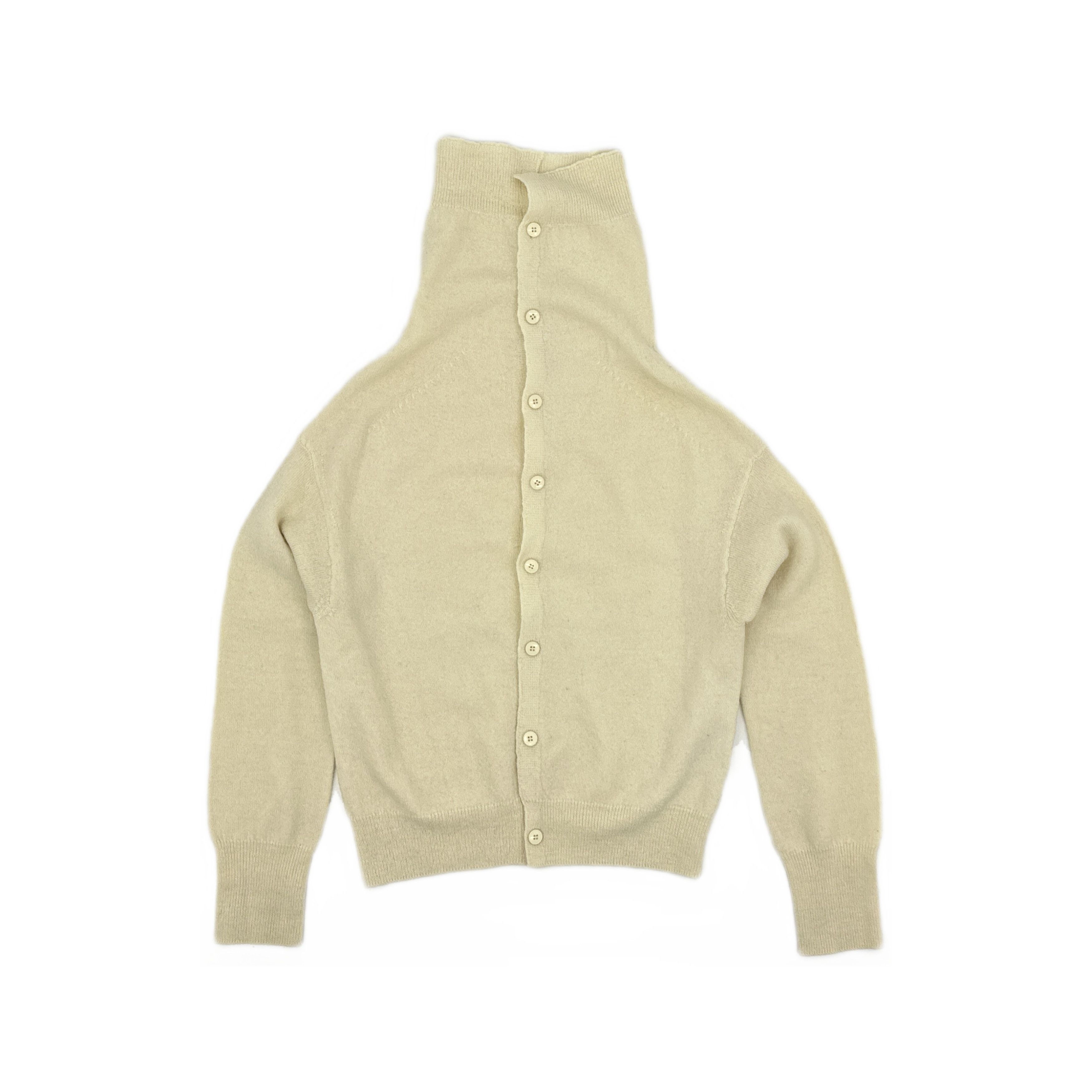 Celine Celine Wool Button Collar Sweater Size S Size S / US 4 / IT 40 - 1 Thumbnail