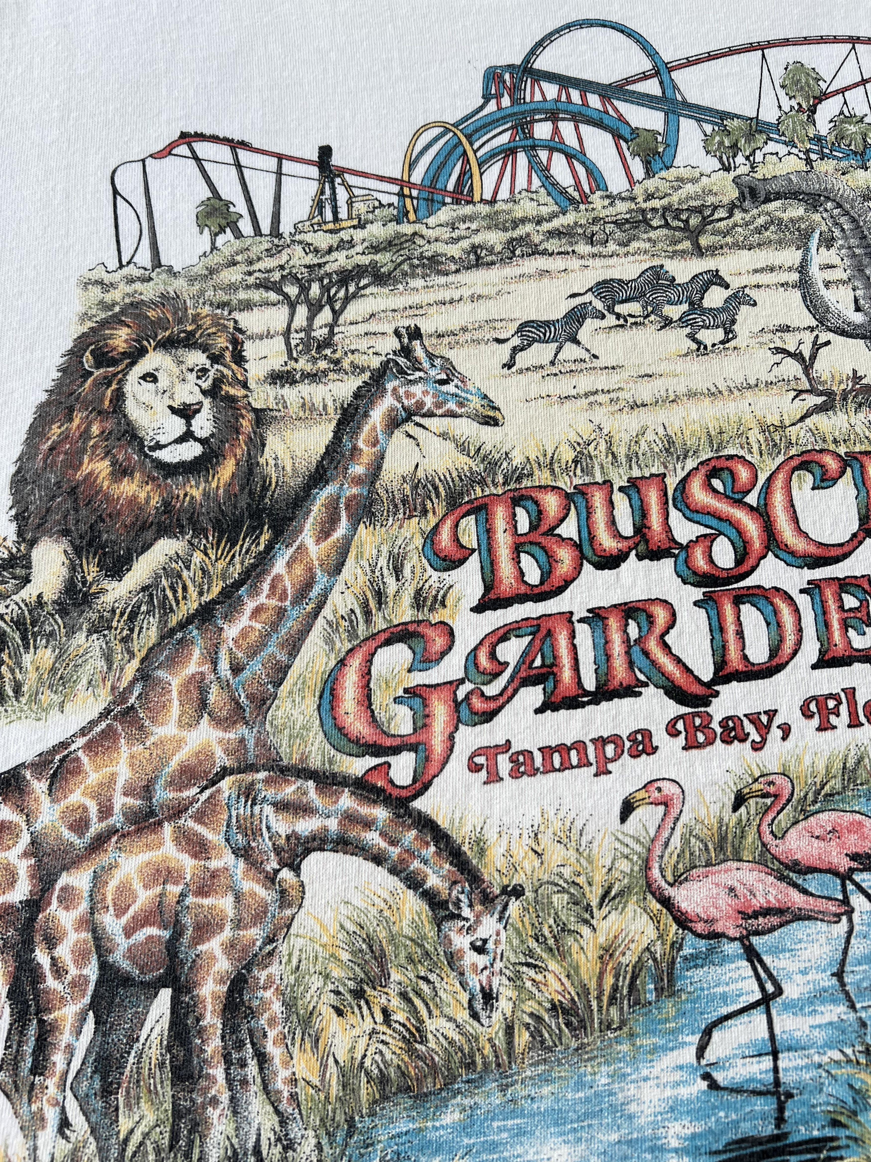 Vintage Vintage 90s Busch Gardens Tampa Bay Florida Animal Nature Size US XL / EU 56 / 4 - 5 Thumbnail
