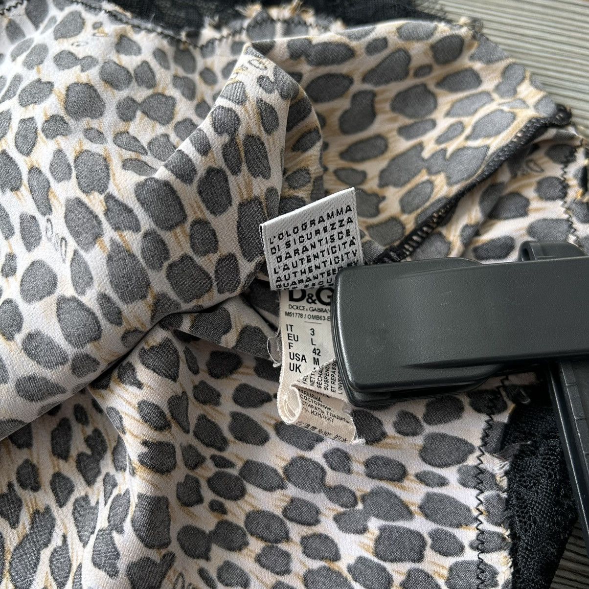 Dolce & Gabbana Y2K Dolce & Gabbana Leopard Print Tank Top Size L / US 10 / IT 46 - 12 Thumbnail