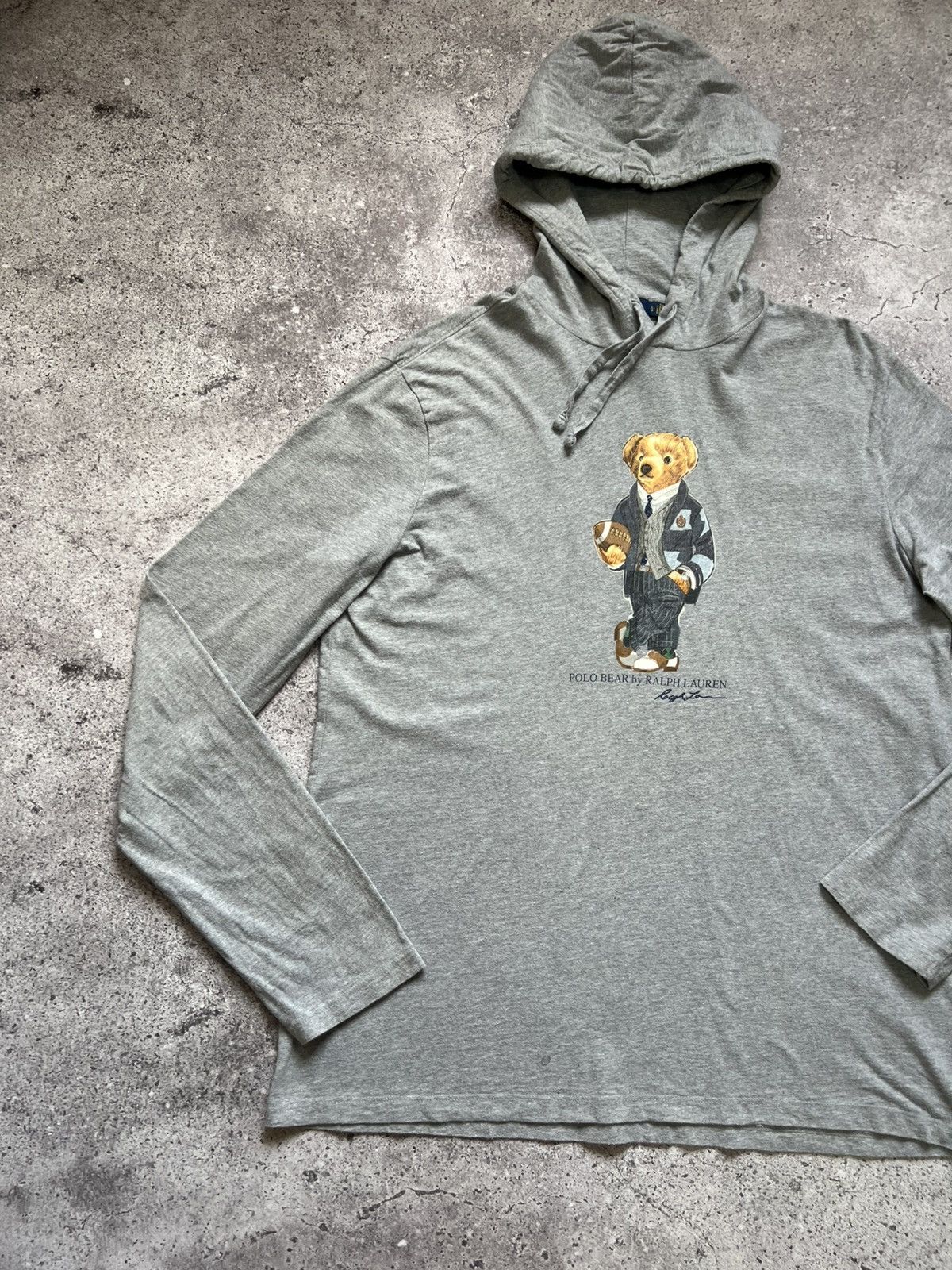 Ralph Lauren Polo Ralph Lauren Bear Hooded Long Sleeve Cotton Size US L / EU 52-54 / 3 - 2 Thumbnail