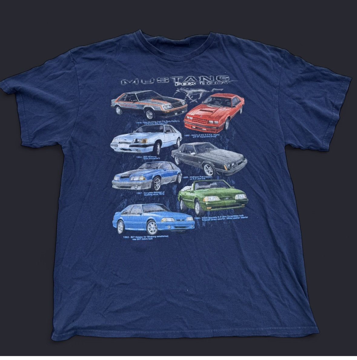 Vintage Y2K Mustang Tee Size US L / EU 52-54 / 3 - 1 Thumbnail