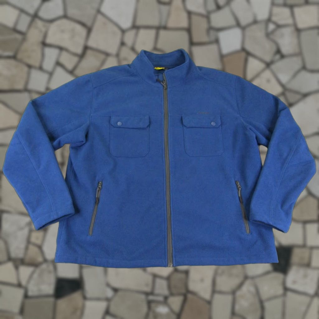 Vintage Cabelas Jacket Mens 2XL XXL Blue Fleece Full Zip Pockets Outdoors Coat Size US XXL / EU 58 / 5 - 1 Thumbnail
