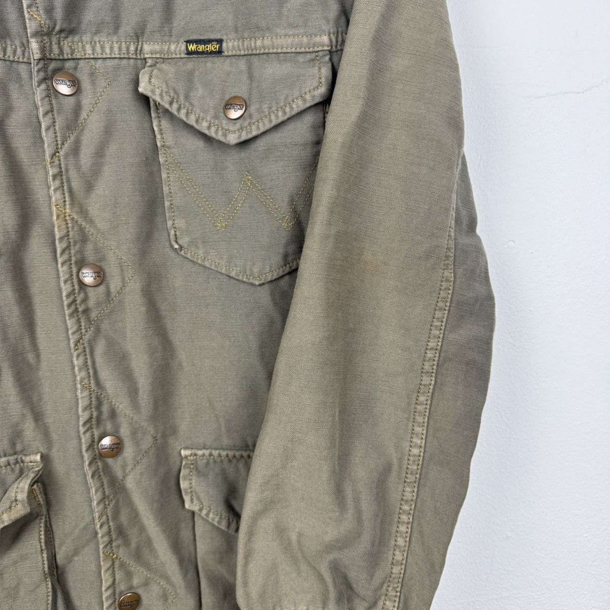 Wrangler Vintage Rare Wrangler Wrange Coat Chore Jacket Size US M / EU 48-50 / 2 - 4 Thumbnail