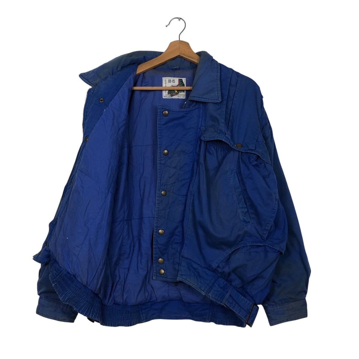Japanese Brand × Vintage 📌Vintage Bomber Jacket MonteViso Bondage Design Issey Miyake Size US L / EU 52-54 / 3 - 12 Thumbnail