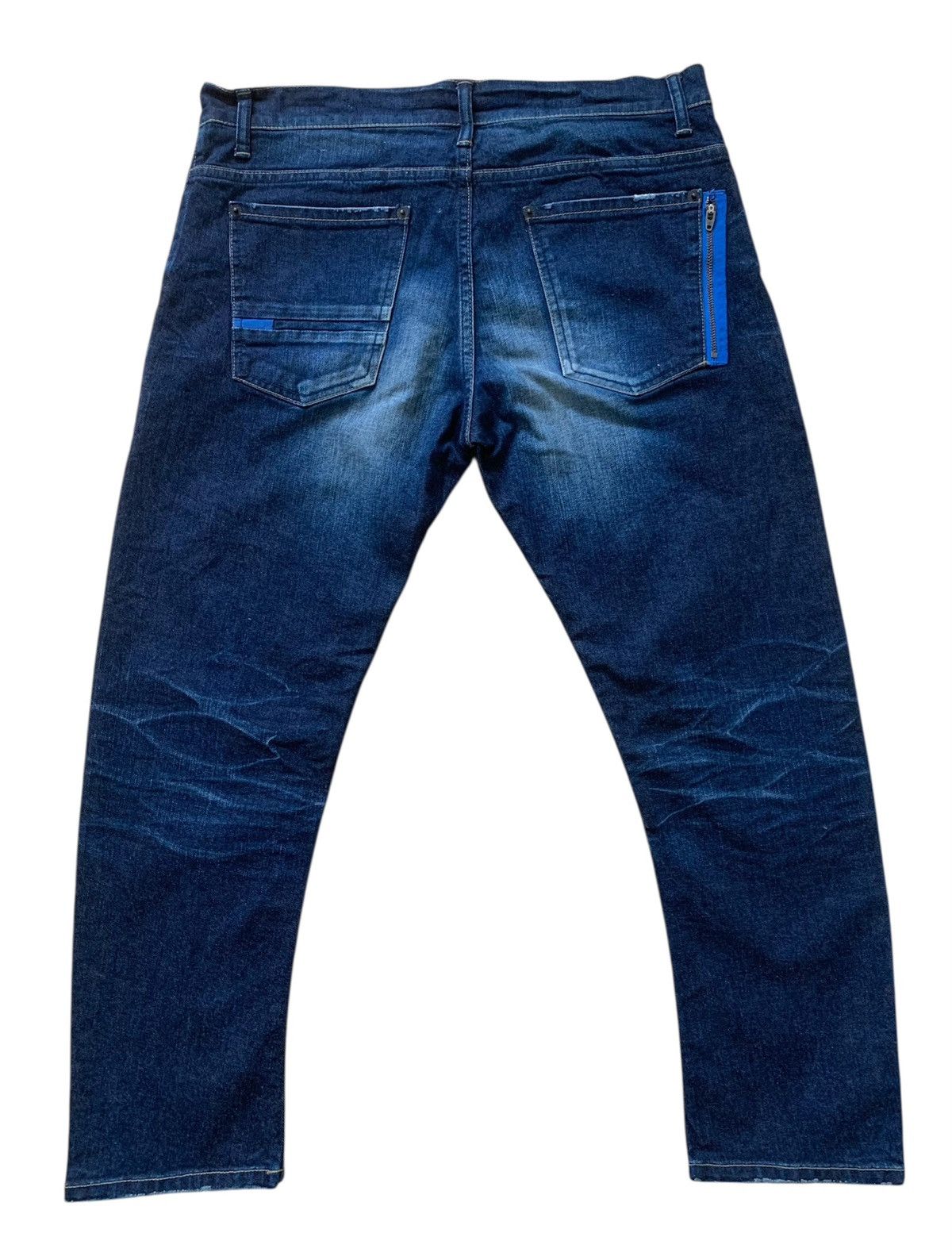 Designer × Japanese Brand 🔥 291295 Homme Japanese Brand Denim Pants New With Tag Size US 34 / EU 50 - 2 Thumbnail