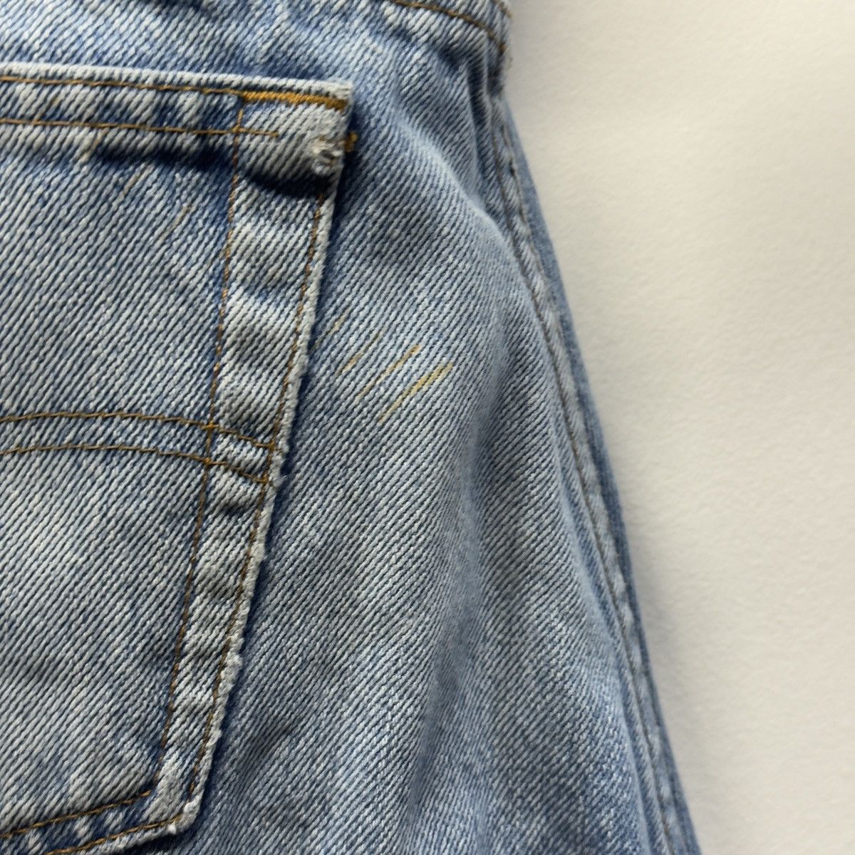 Levi's Vintage 80s Levi's 501 Jeans Faded Wash ERD Grunge Chrome Size US 34 / EU 50 - 16 Thumbnail