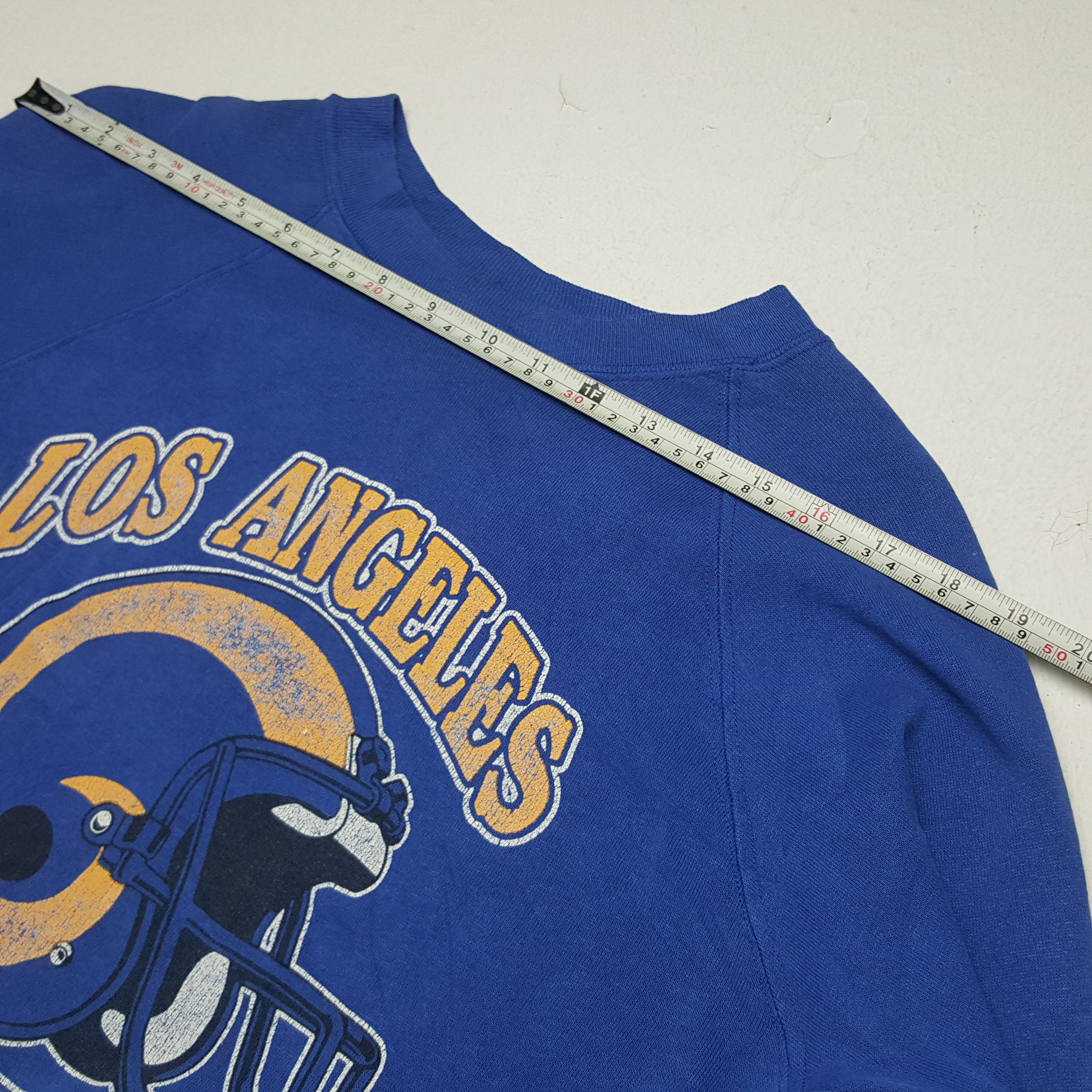 NFL × Vintage Vintage 90's Los Angeles Rams American NFL Sweatshirt Size US S / EU 44-46 / 1 - 6 Thumbnail
