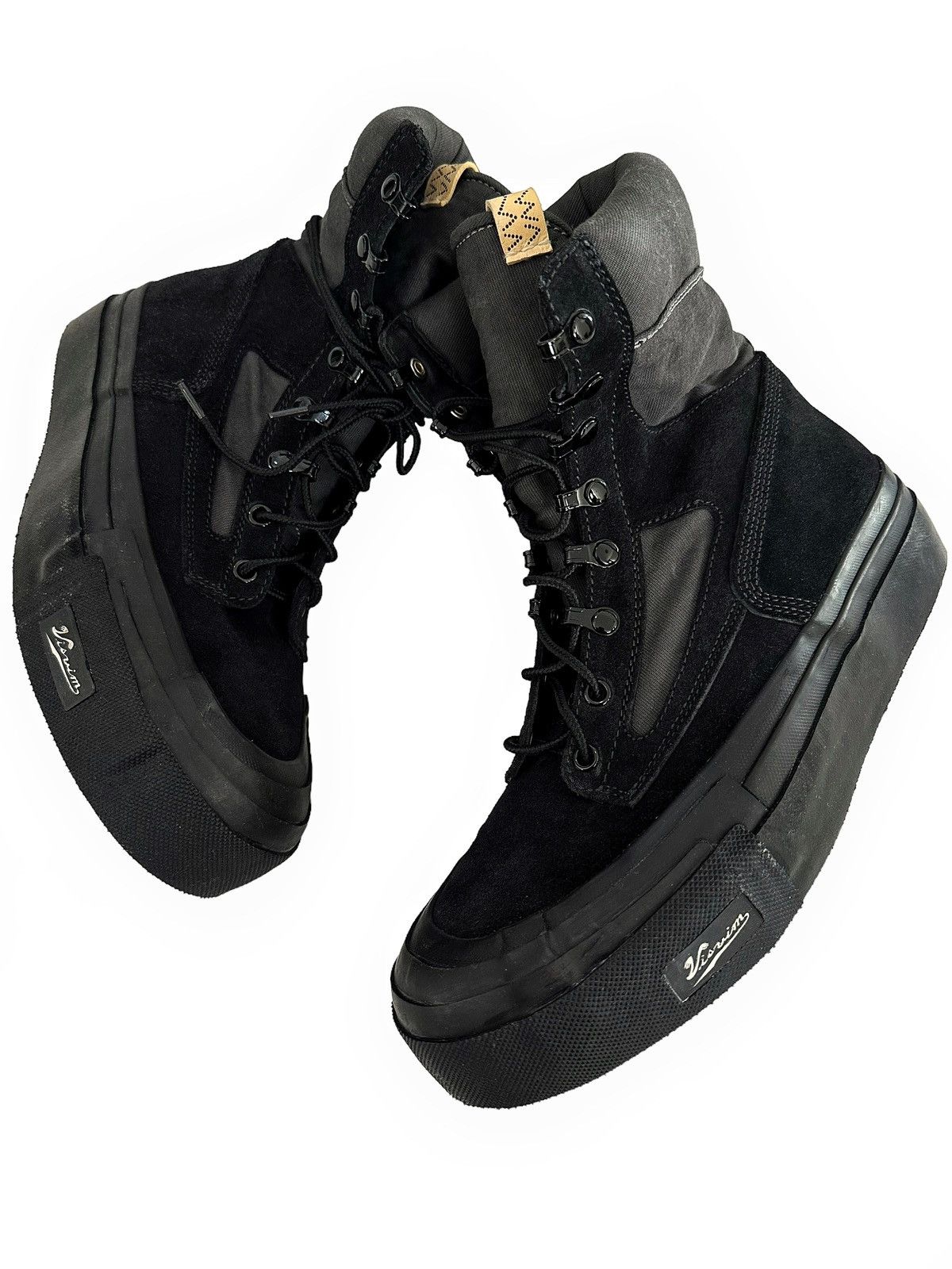 image of Visvim Tesota ‘91 - Folk Black Shoes, Men's (Size 10)