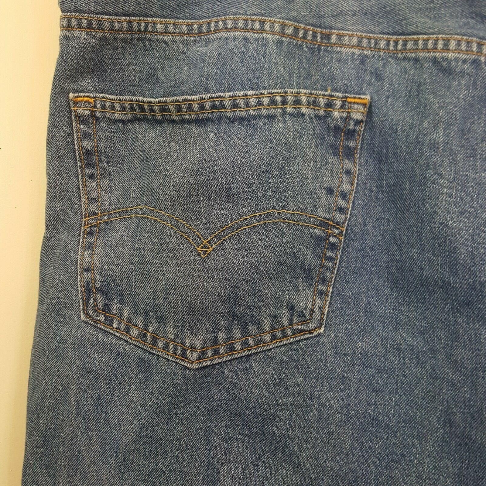 Levi's Levi 52x30 Blue Jeans Pants Denim Jean Zipper Fly Relaxed Fi Size US 44 / EU 60 - 11 Thumbnail