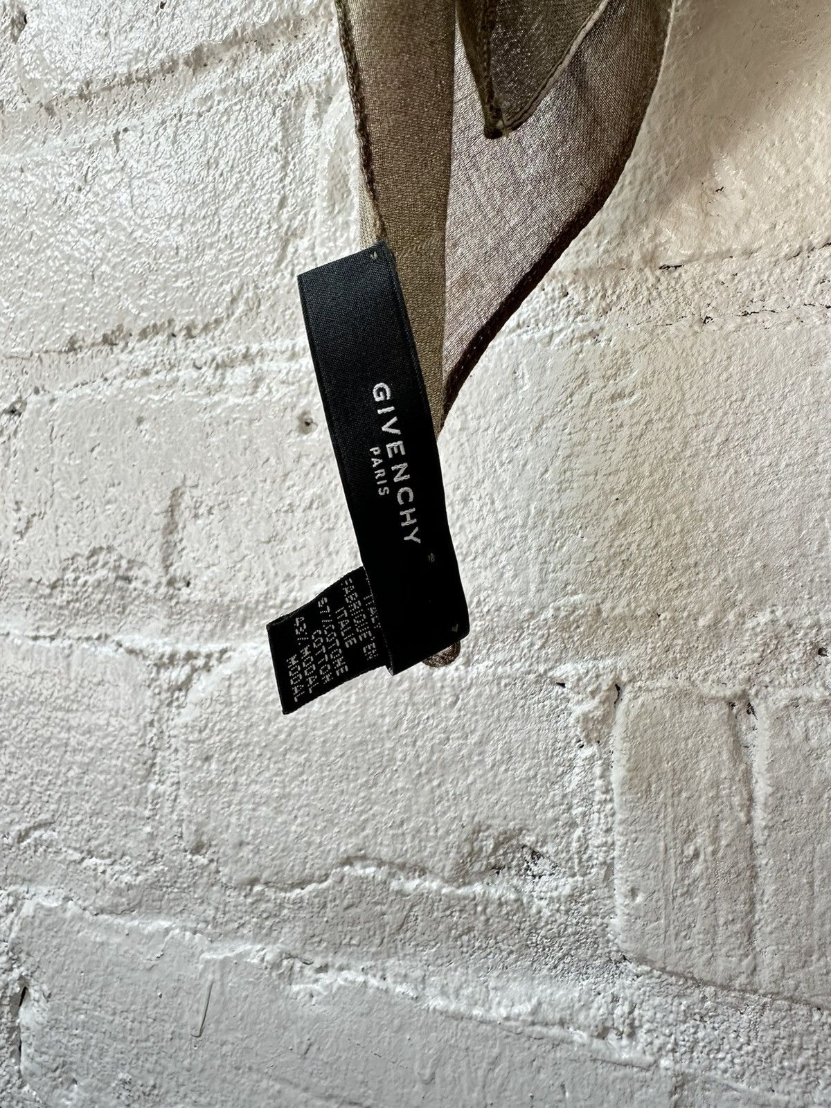 Givenchy GIVENCHY TRI TONED PATTERN SILK SCARF Size ONE SIZE - 4 Thumbnail