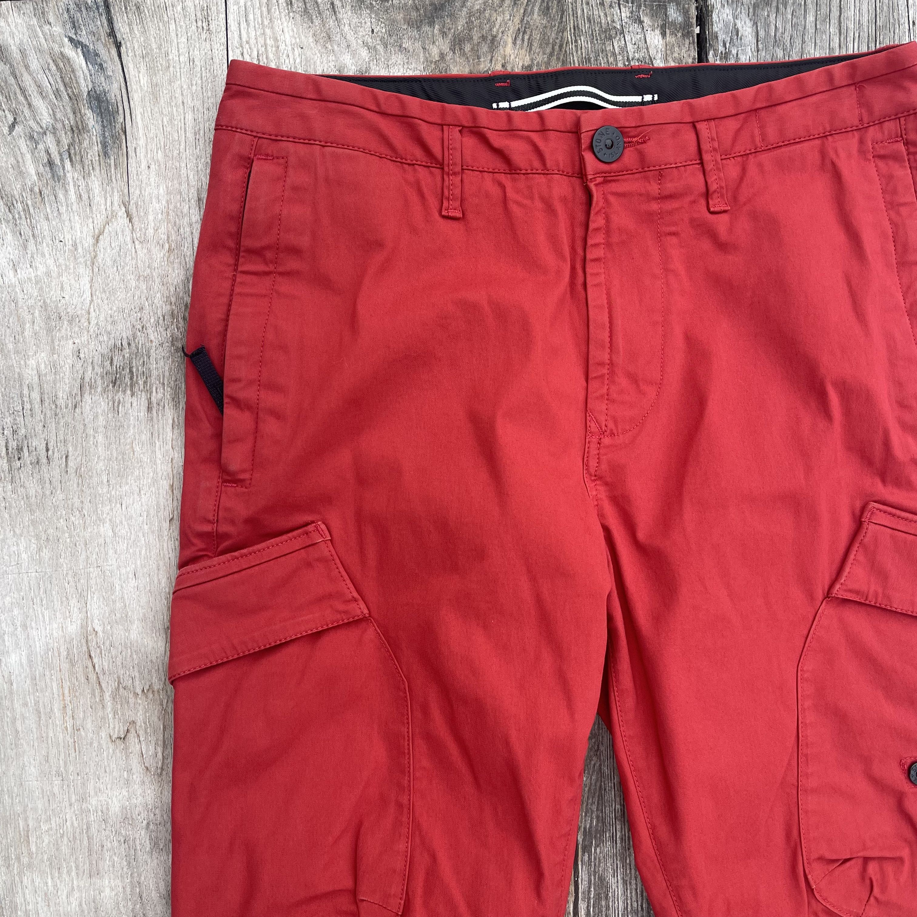 Stone Island Stone Island Tapered Cargo Pants Size US 29 - 3 Thumbnail