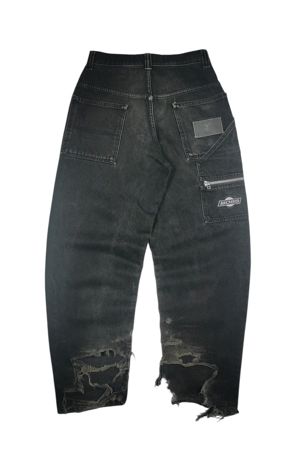 Hugo Boss Hugo Boss Baggy Distressed Jeans Vintage Y2K 90s GUC Size US 30 / EU 46 - 6 Thumbnail