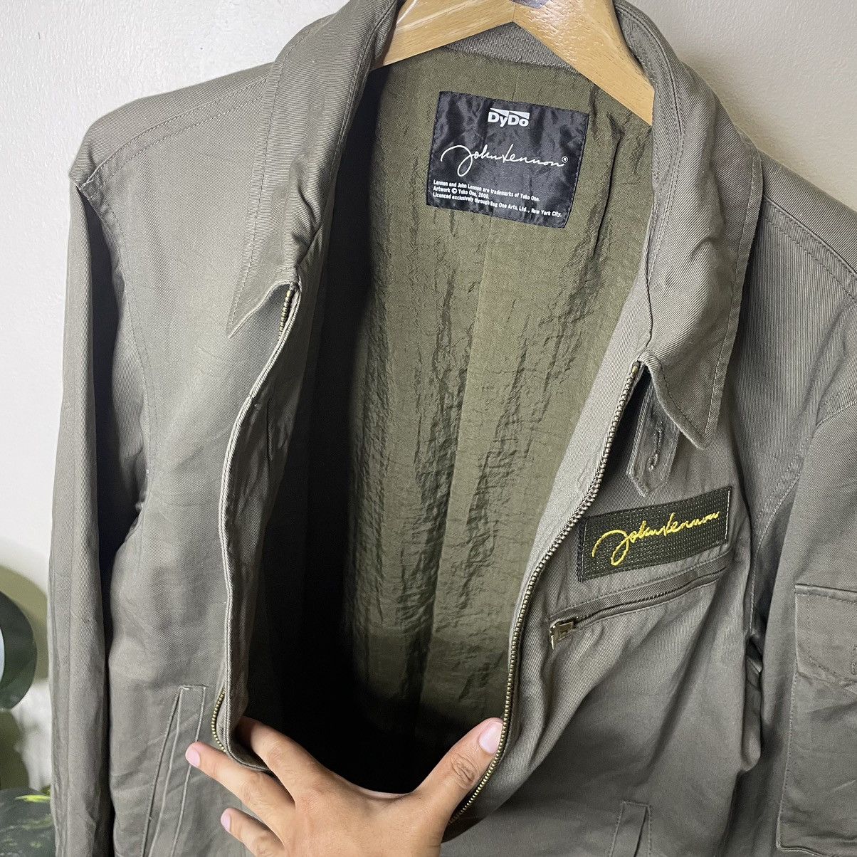 Vintage Dydo Record x John Lennon Military Yoko Ono Artwork Jacket Size US M / EU 48-50 / 2 - 7 Thumbnail