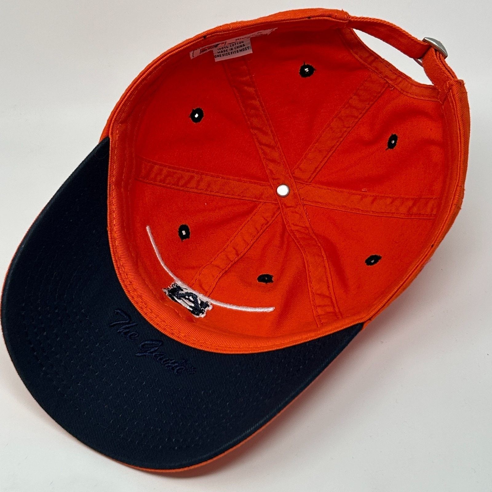 The Game Auburn University AU Tigers Dad Hat Baseball Cap Orange Size ONE SIZE - 4 Thumbnail