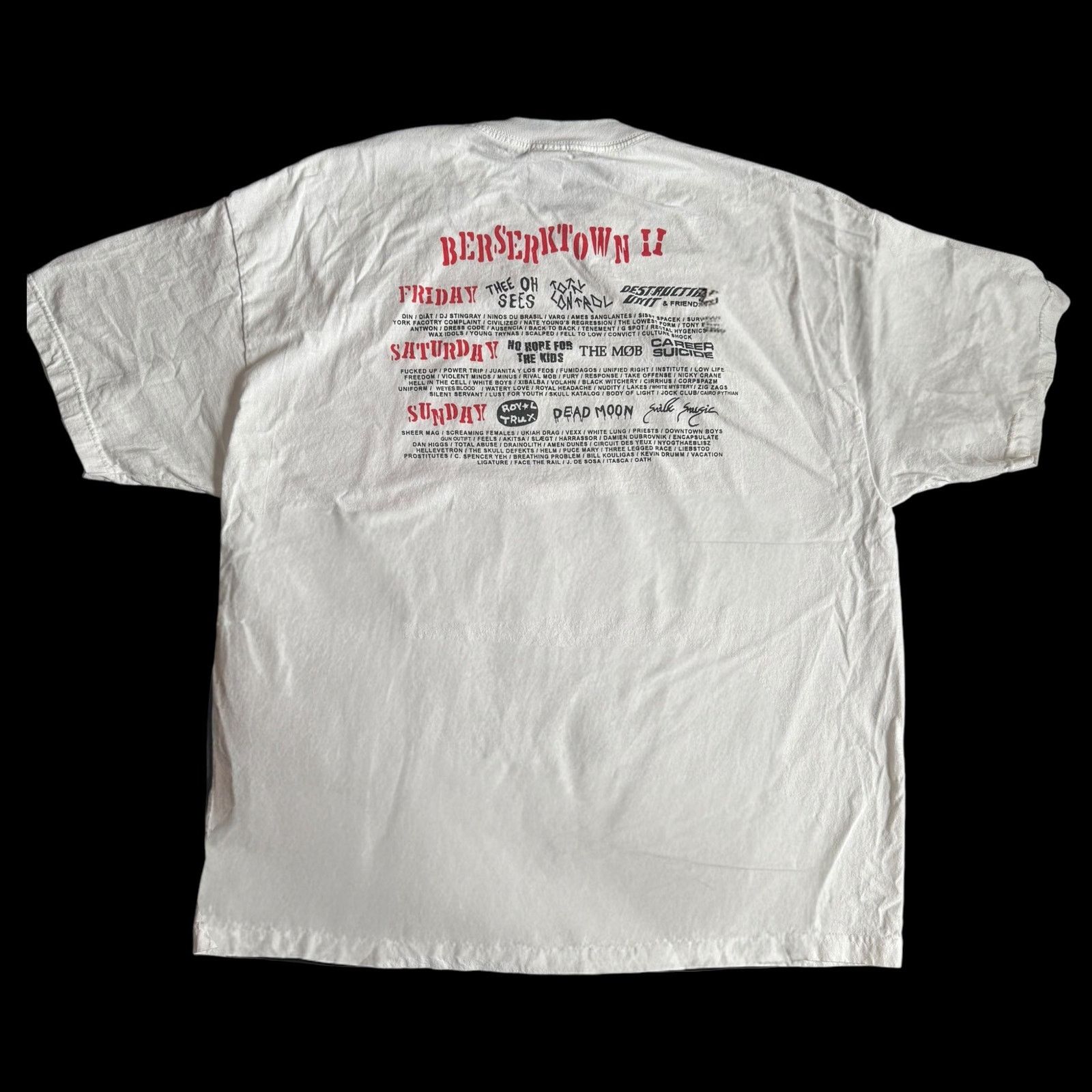 Band Tees Berserkertown II Music Festival Shirt Size XXL Size US XXL / EU 58 / 5 - 4 Thumbnail