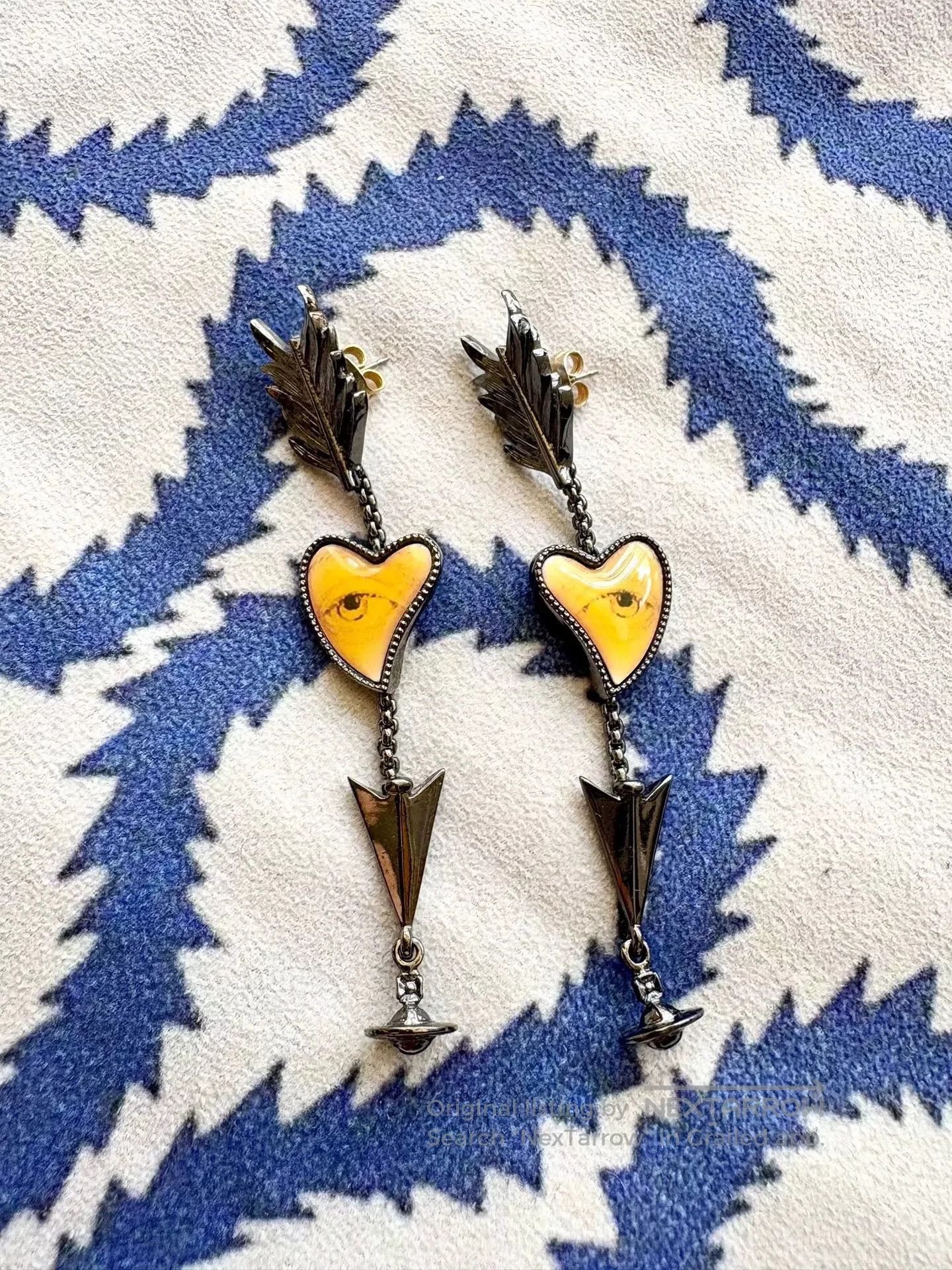 Vivienne Westwood vivienne westwood heart arrow earrings 2011. Size ONE SIZE - 1 Thumbnail
