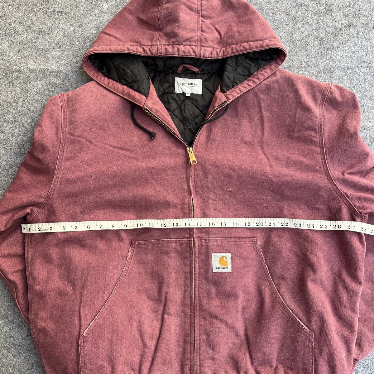Carhartt Vintage Carhartt Hooded Active Jacket Pink Size US XL / EU 56 / 4 - 6 Thumbnail