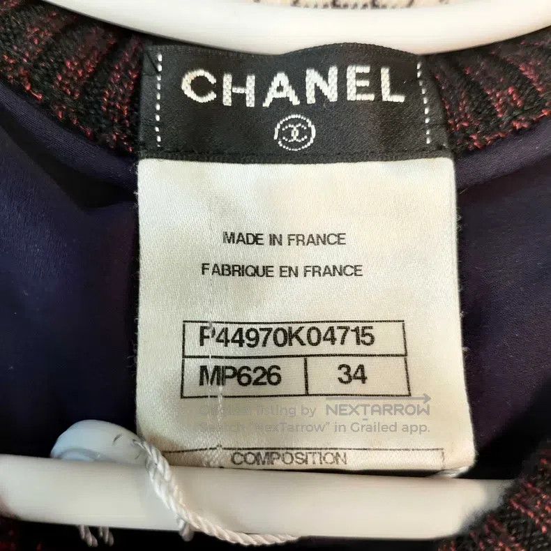Chanel Chanel Purple and green colour matching sweater Size XXS / US 00 / IT 34 - 3 Thumbnail