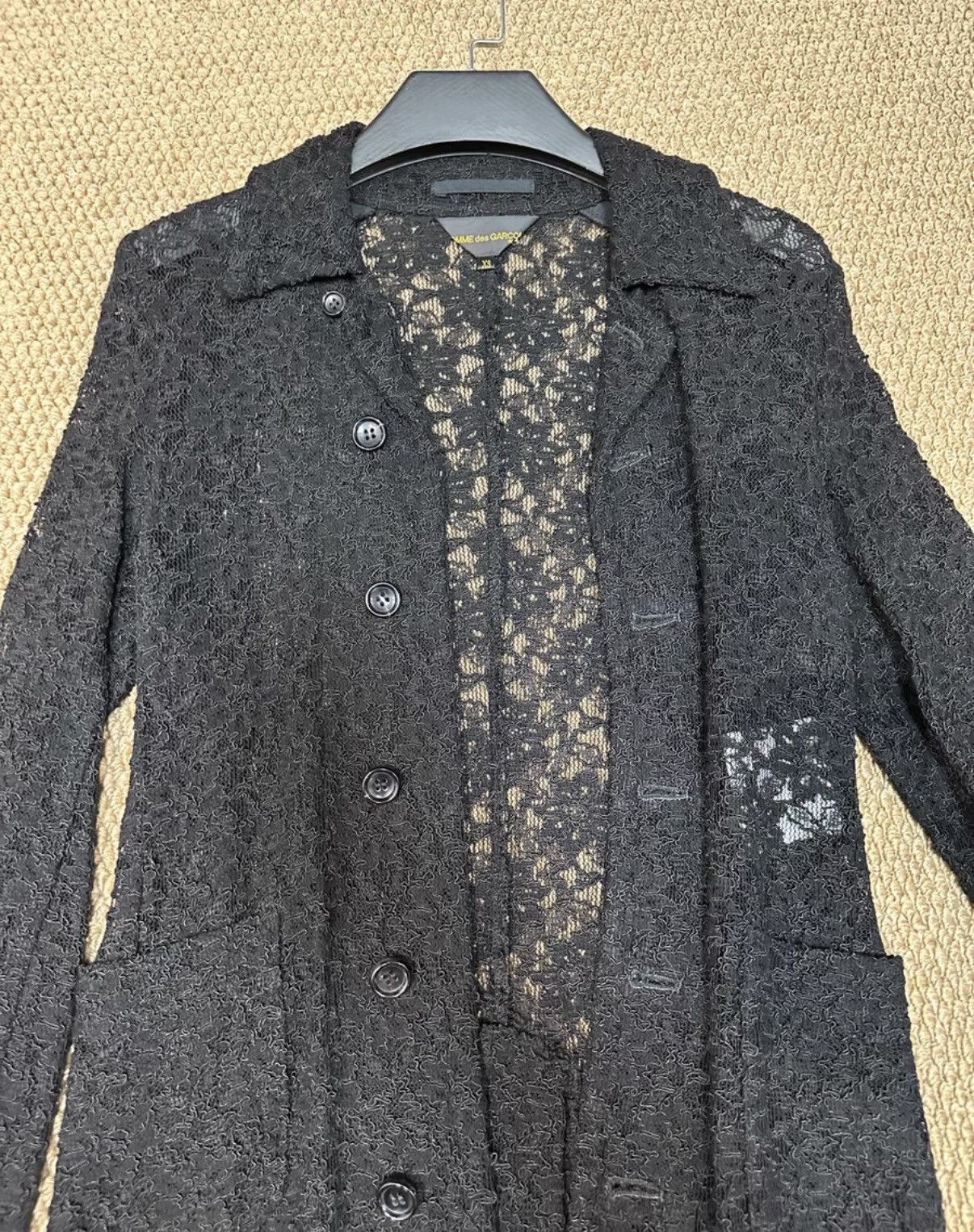Comme des Garcons Comme des Garçons Lace Crochet Jacket K23 Size XS / US 0-2 / IT 36-38 - 3 Thumbnail