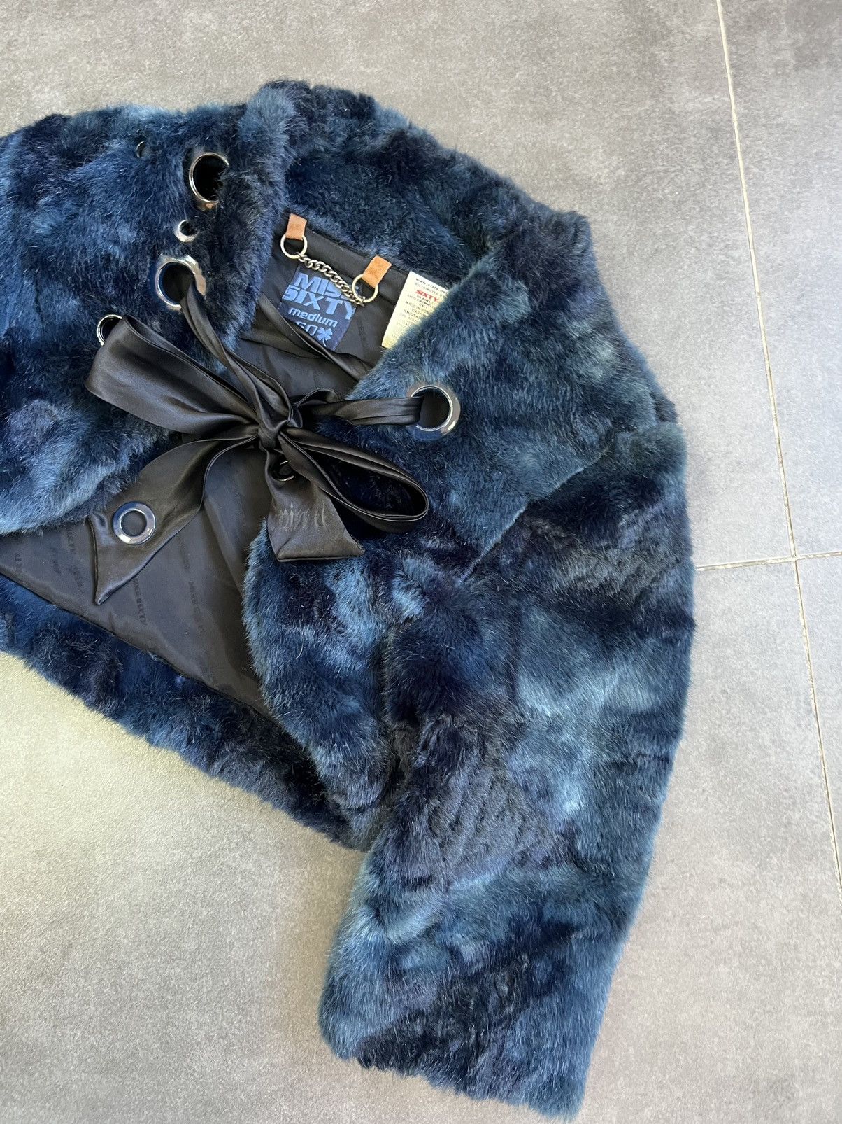 Miss Sixty Vintage Miss Sixty Faux fur coat Jacket Avant Garde Opium Size M / US 6-8 / IT 42-44 - 5 Thumbnail