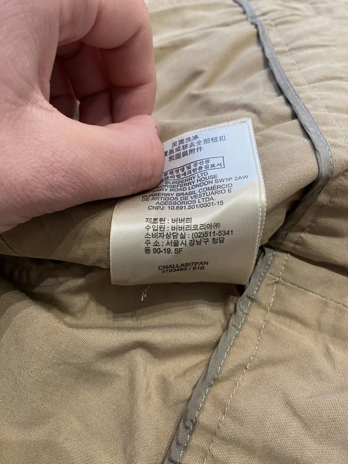 Burberry × Vintage Burberry Brit Vestes Beige Size S / US 4 / IT 40 - 13 Thumbnail