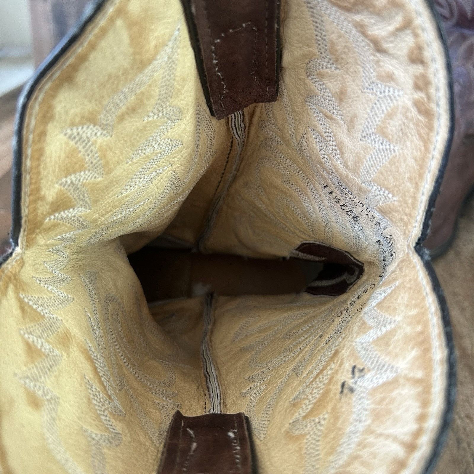 Justin Boots Justin Vintage Pointed Toe Cowboy Boots Mens 11.5 EEE Size US 11.5 / EU 44-45 - 11 Thumbnail