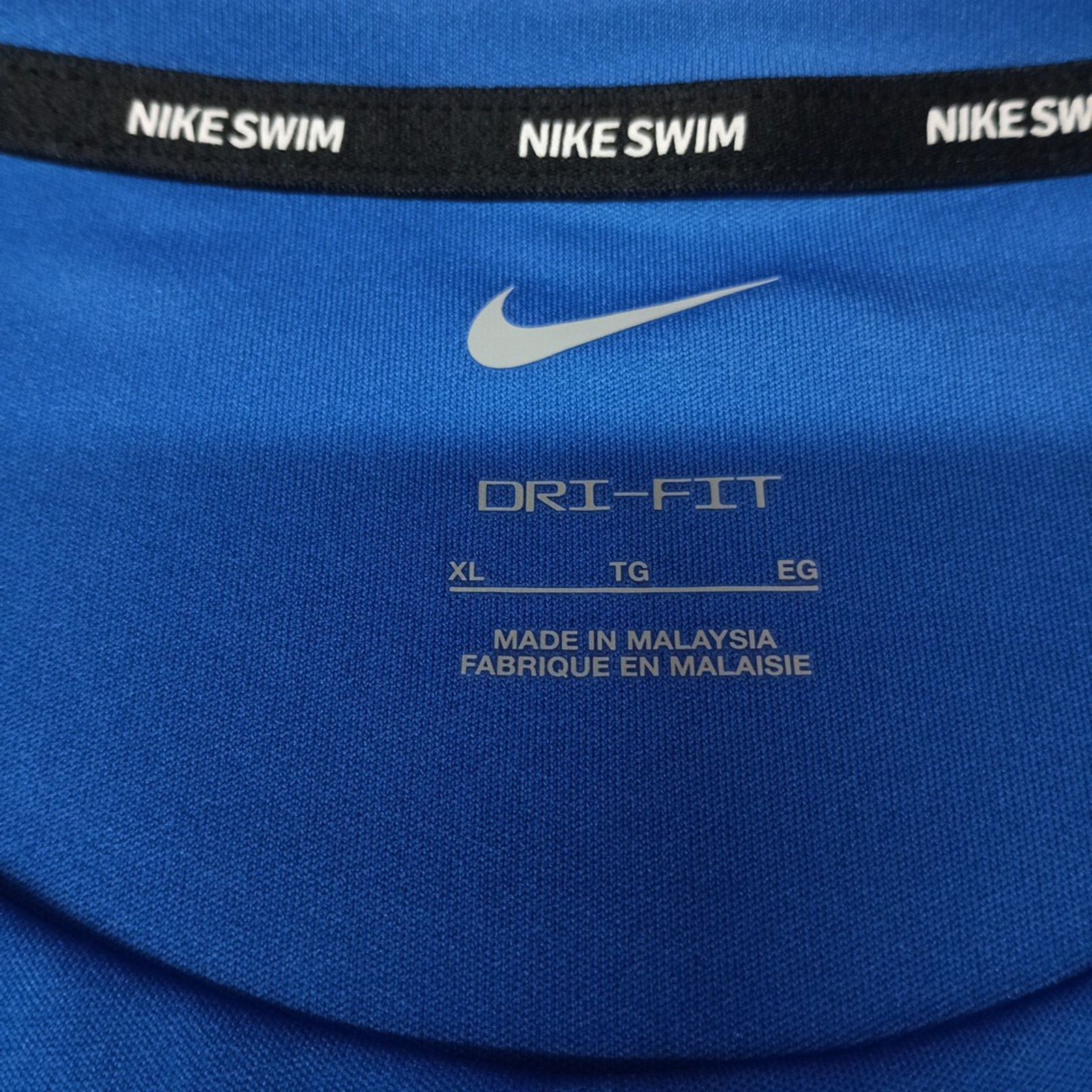 Nike Nike DRI-FIT Swim Sleeveless Top Blue Men’s Size XL XLarge Size US XL / EU 56 / 4 - 3 Thumbnail
