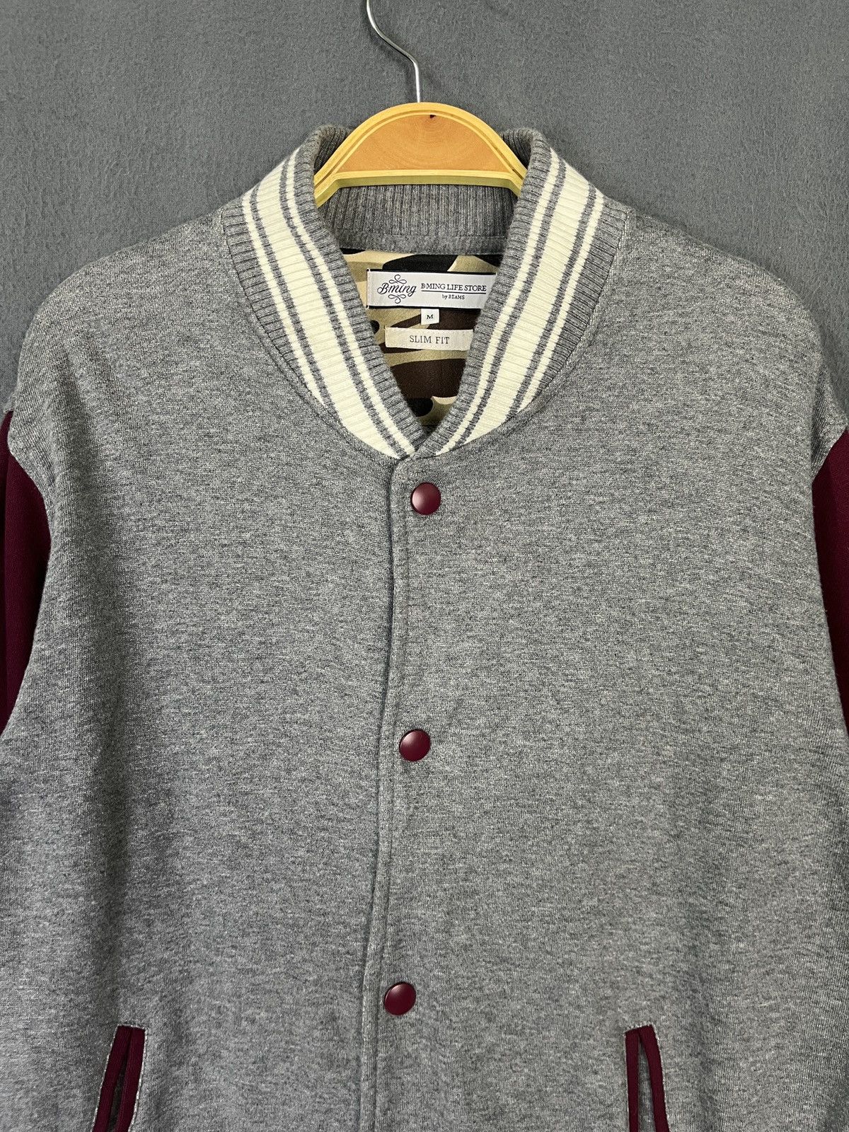 Beams Plus × Japanese Brand B:Ming by Beams Slim Fit Varsity Jacket Size US M / EU 48-50 / 2 - 3 Thumbnail