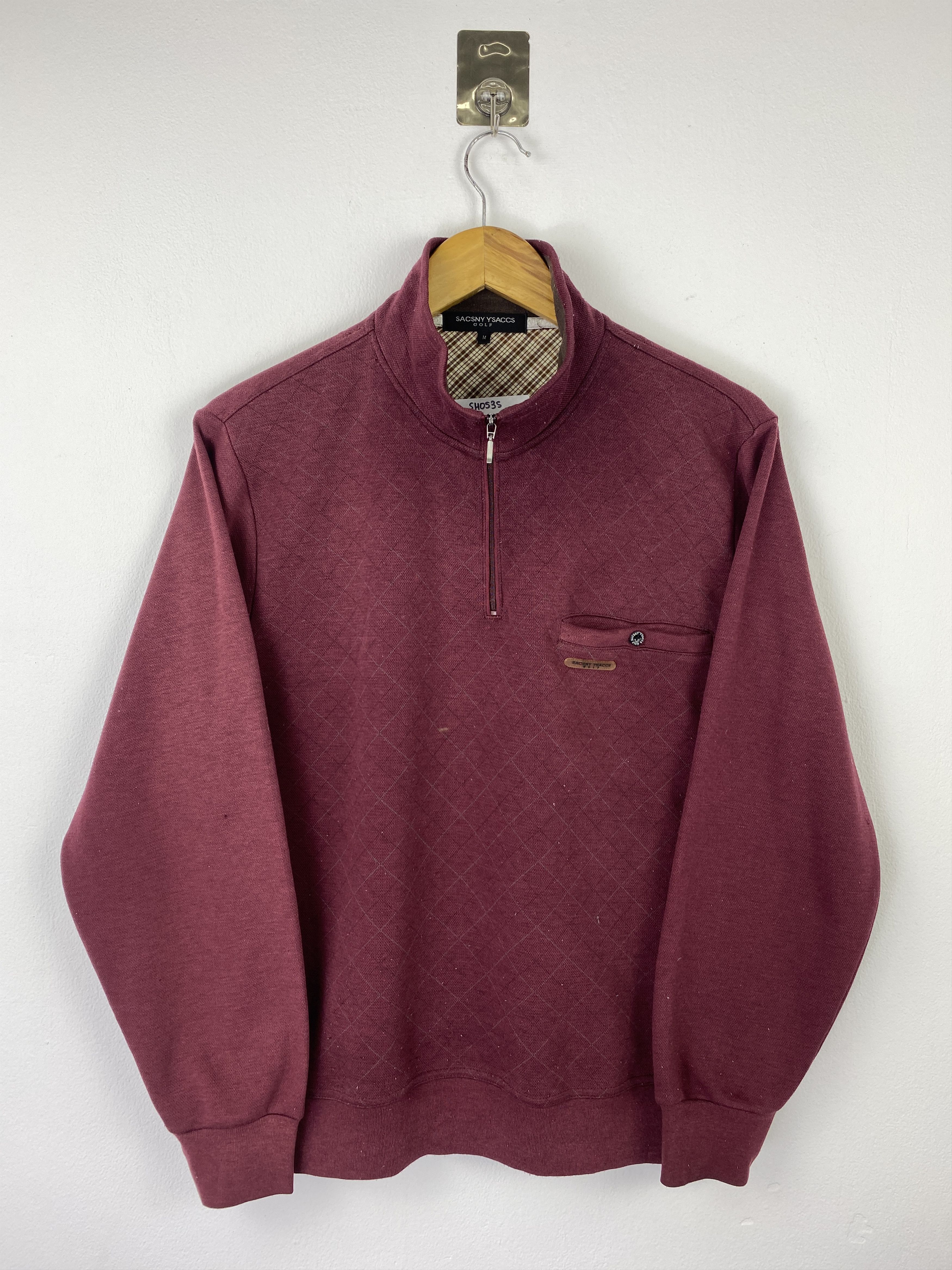 Yohji Yamamoto Vintage Sacsny Y'Saccs Golf Sweatshirt SH0535 Size US M / EU 48-50 / 2 - 1 Thumbnail