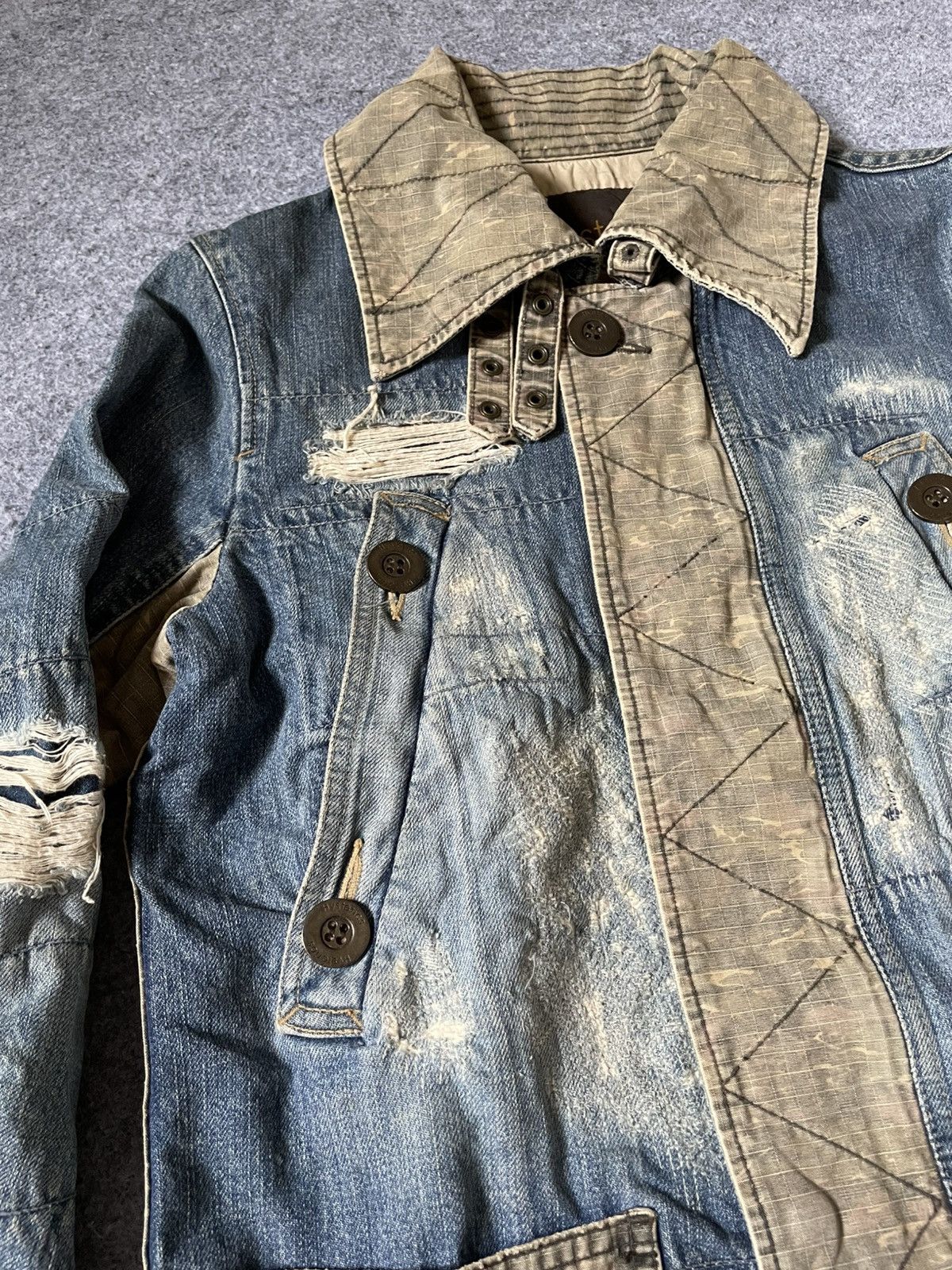 Hysteric Glamour Rare Hysteric Glamour Jacket – Distressed Perfection Size M / US 6-8 / IT 42-44 - 4 Thumbnail