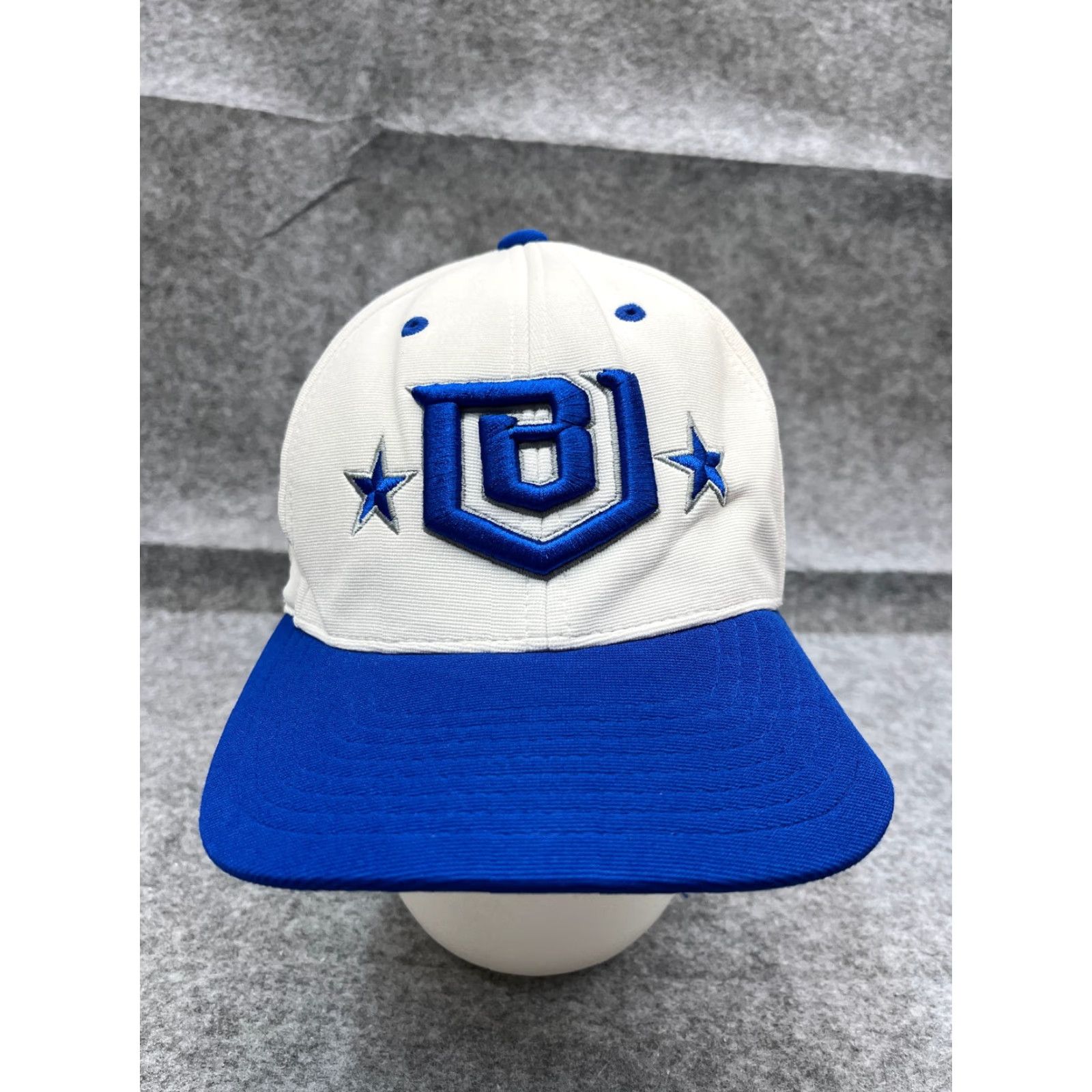 Vintage VINTAGE Nike Hat Cap Fitted Adult XL Blue White Polyester Blend Baseball Cap Mens Esports Outdoor Overwatch 90s Size ONE SIZE - 2 Thumbnail