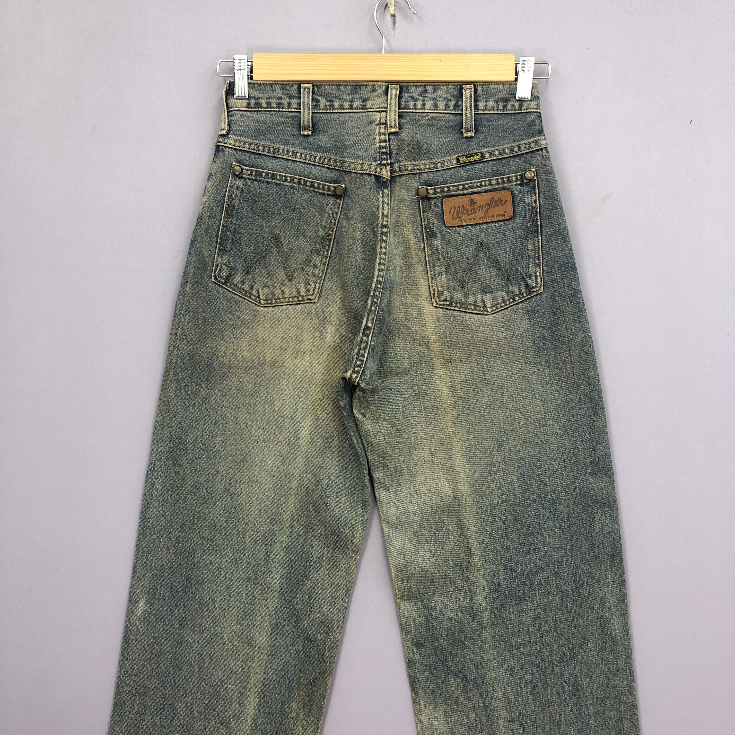 Wrangler Vintage Wrangler Selvedge Jeans Mud Wash Redline Baggy Denim Size 26" / US 2 / IT 38 - 4 Thumbnail
