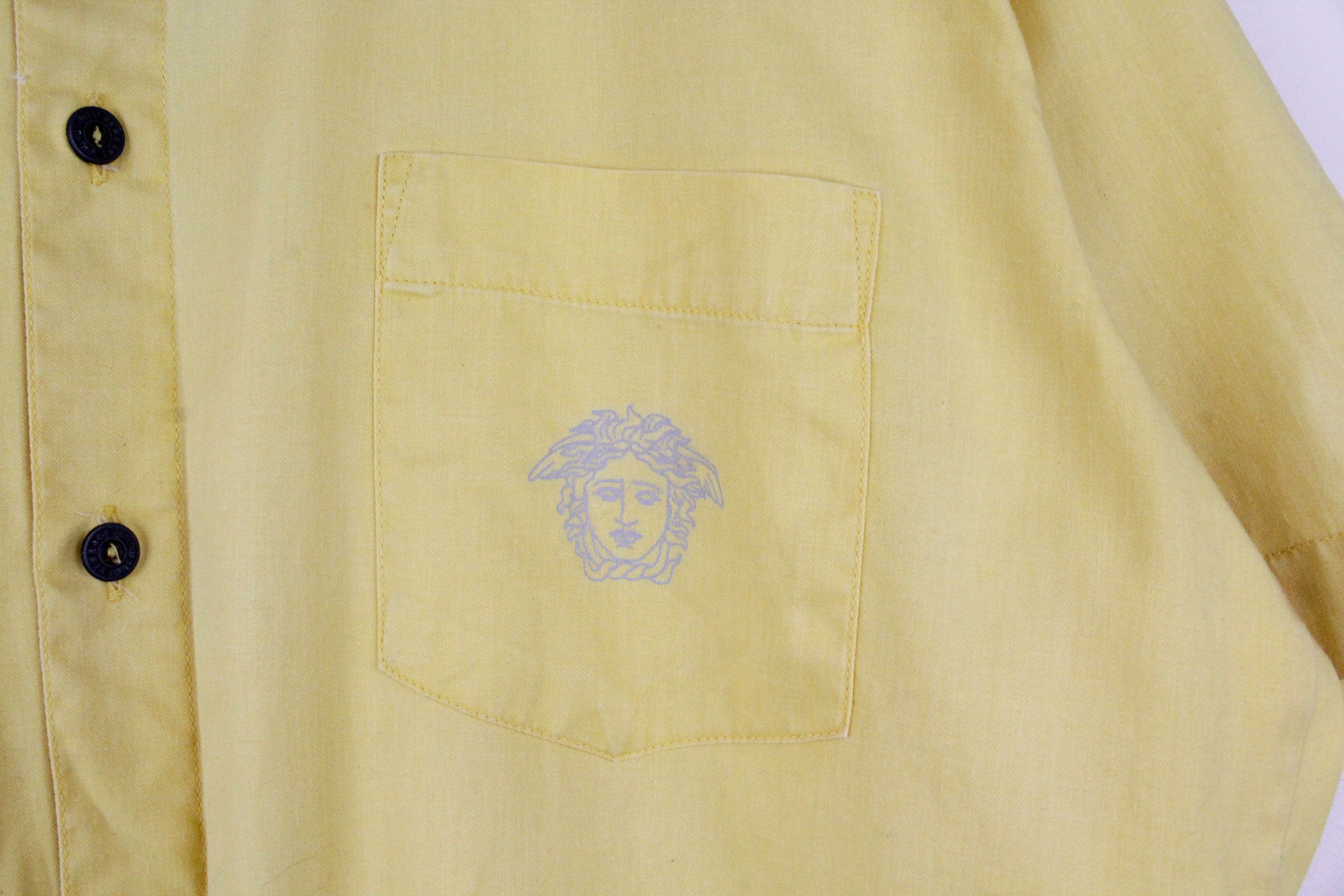 Versace × Versace Jeans Couture Vintage Versace Jeans Couture Medusa Logo Shirt Size US M / EU 48-50 / 2 - 3 Thumbnail