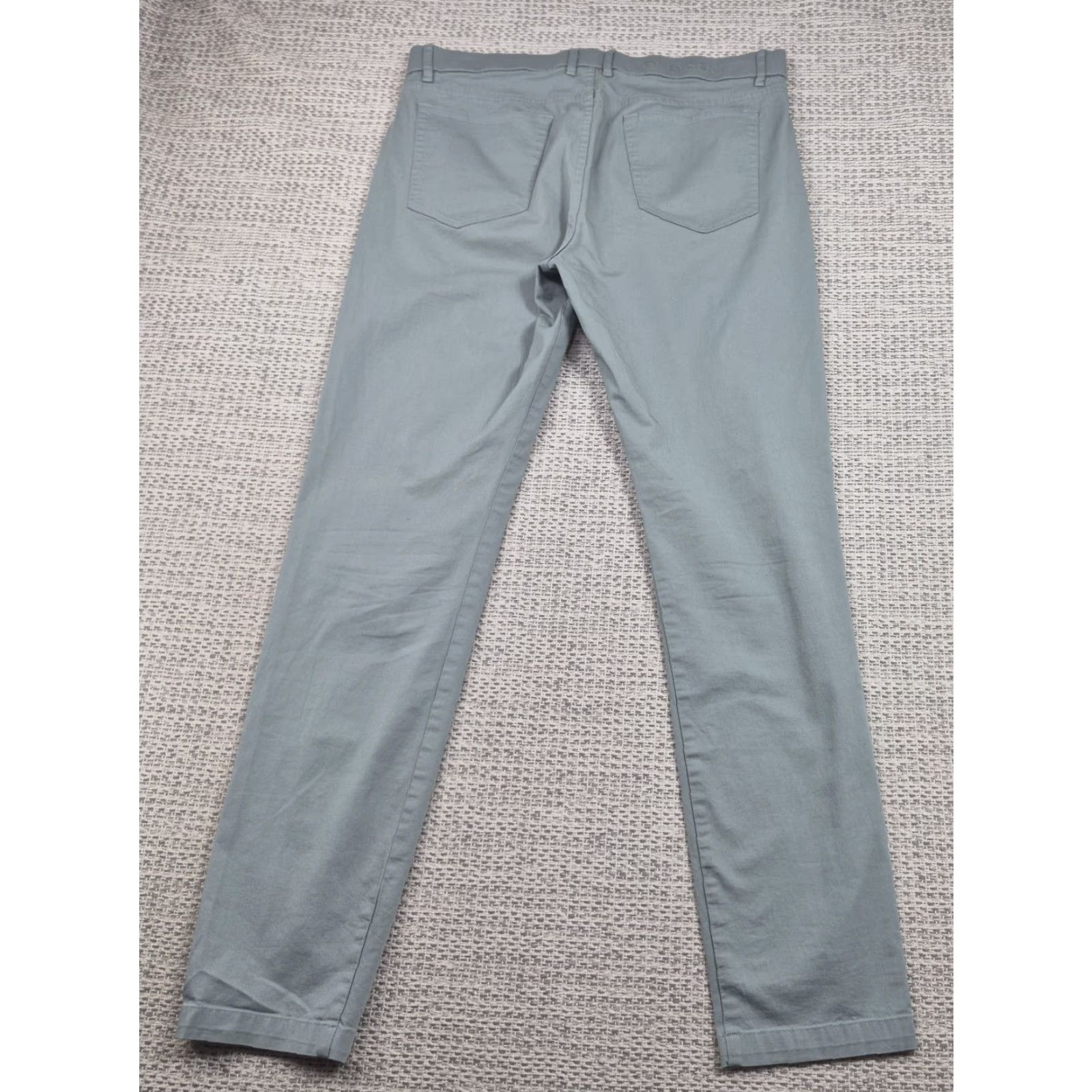 Vintage Greyson Golf Pants Mens 32x32 Slim Chino 5 Pocket Green Casual Stretch Size US 32 / EU 48 - 2 Thumbnail