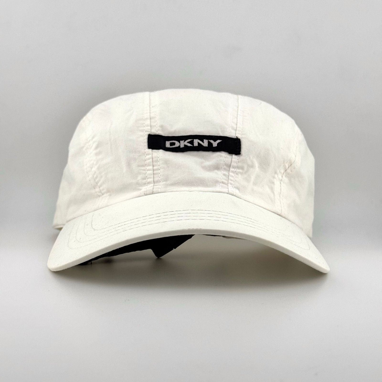 DKNY Vintage DKNY White 5 Panel Camp Hat Cap Adjustable Y2K Size ONE SIZE - 1 Thumbnail