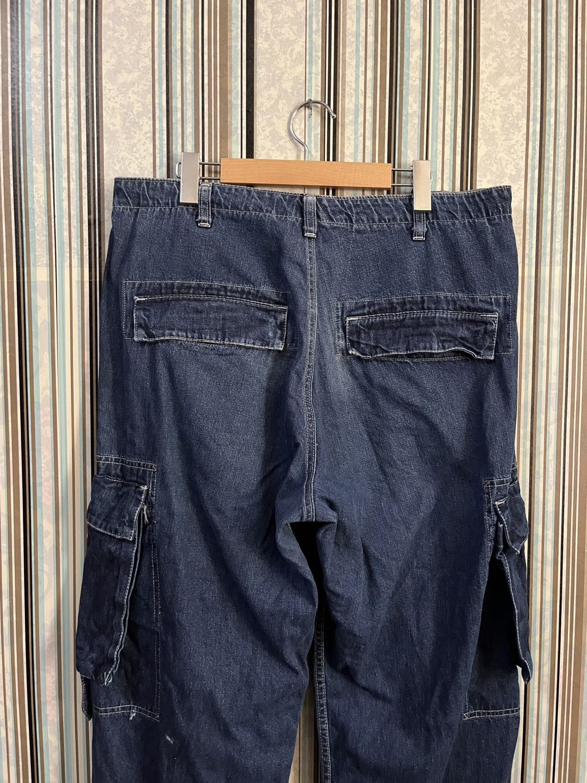 Polo Ralph Lauren 1990s RL jeans cargo baggy techwear #I Size US 34 / EU 50 - 4 Thumbnail
