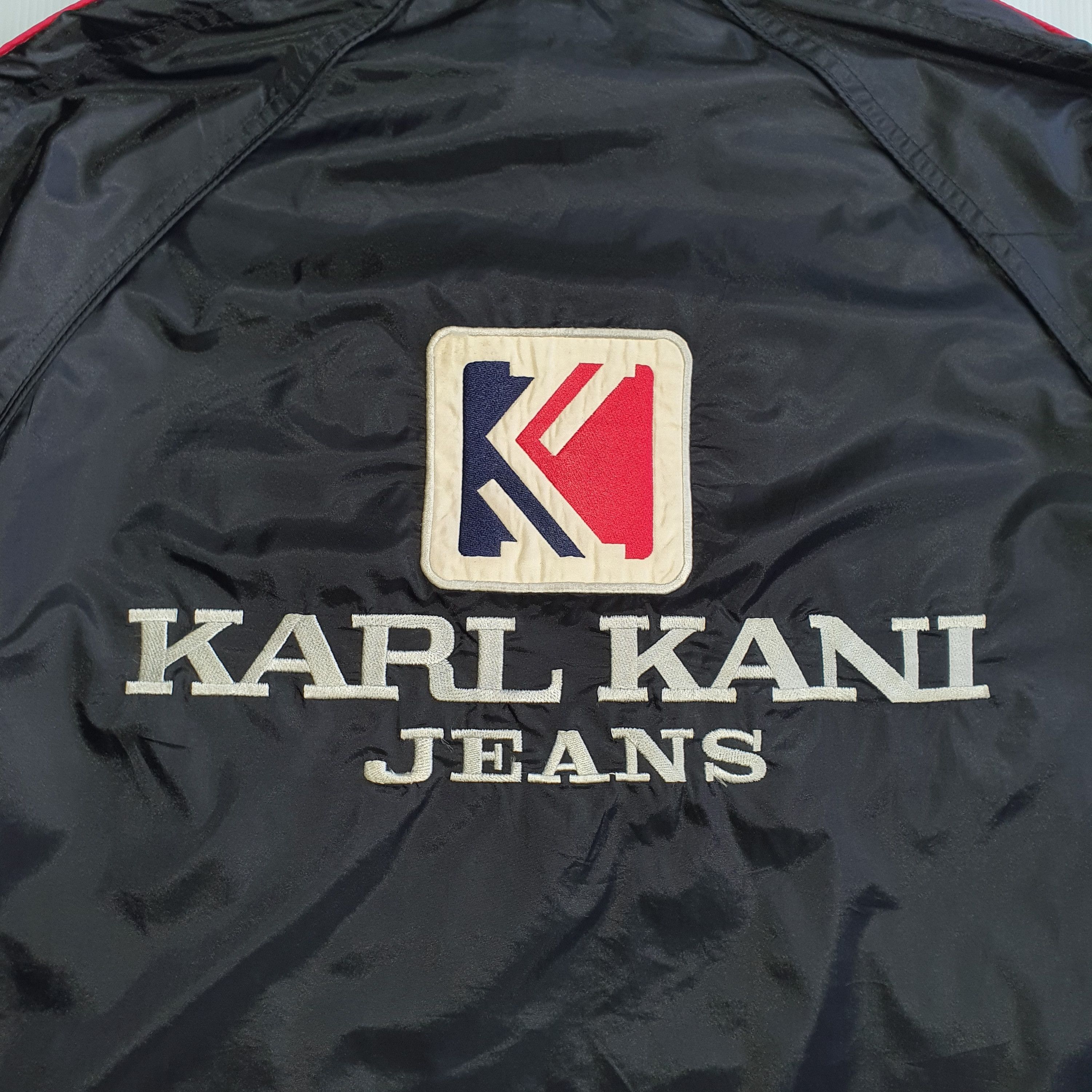 Karl Kani × Vintage Karl Kani Kani Sport windbreaker 90s Side Tape Jacket size M Size US M / EU 48-50 / 2 - 6 Thumbnail