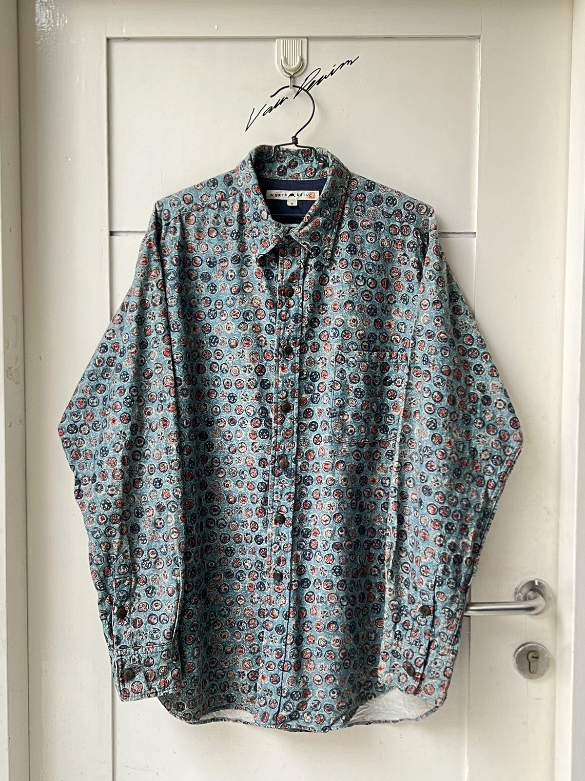 45rpm NORTH DRIVE Motive Shirt Size US L / EU 52-54 / 3 - 1 Thumbnail