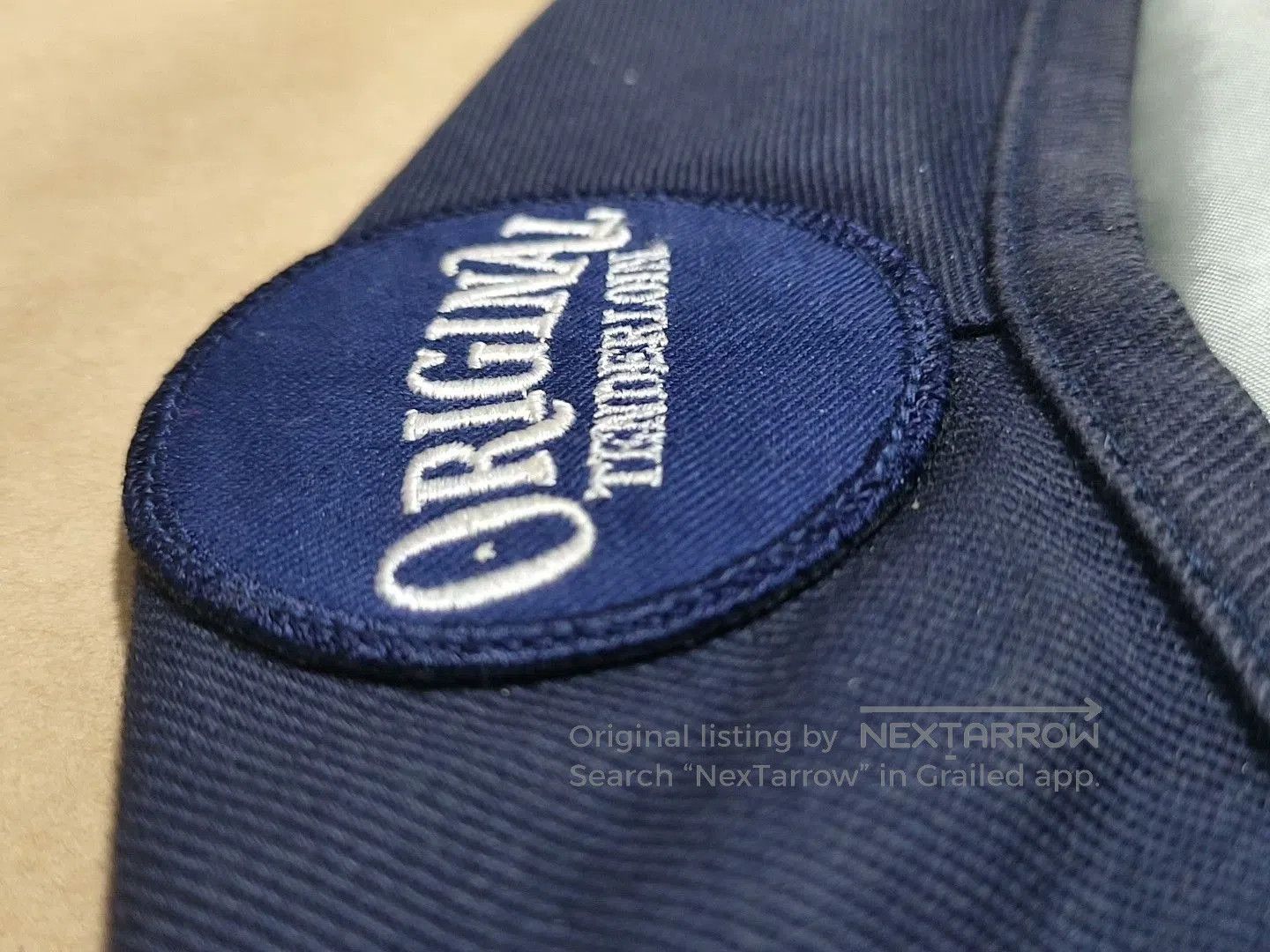 Vintage Vintage Navy Blue Octagonal Hat. Size ONE SIZE - 6 Thumbnail