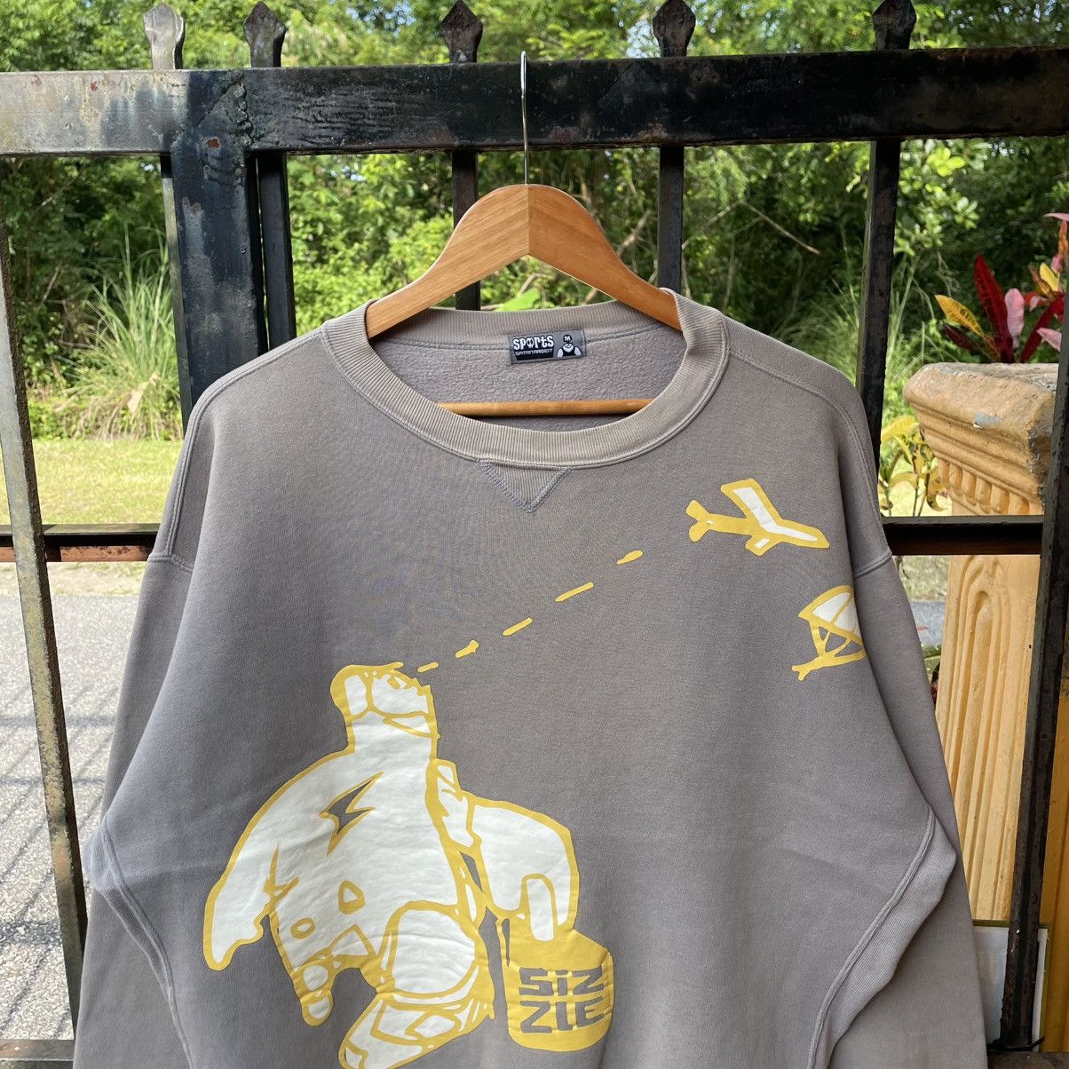 Welcome Skateboards 🔥Vintage 90s Sports Hip Hop Skateboard Sun Faded Sweatshirts Size US XL / EU 56 / 4 - 4 Thumbnail