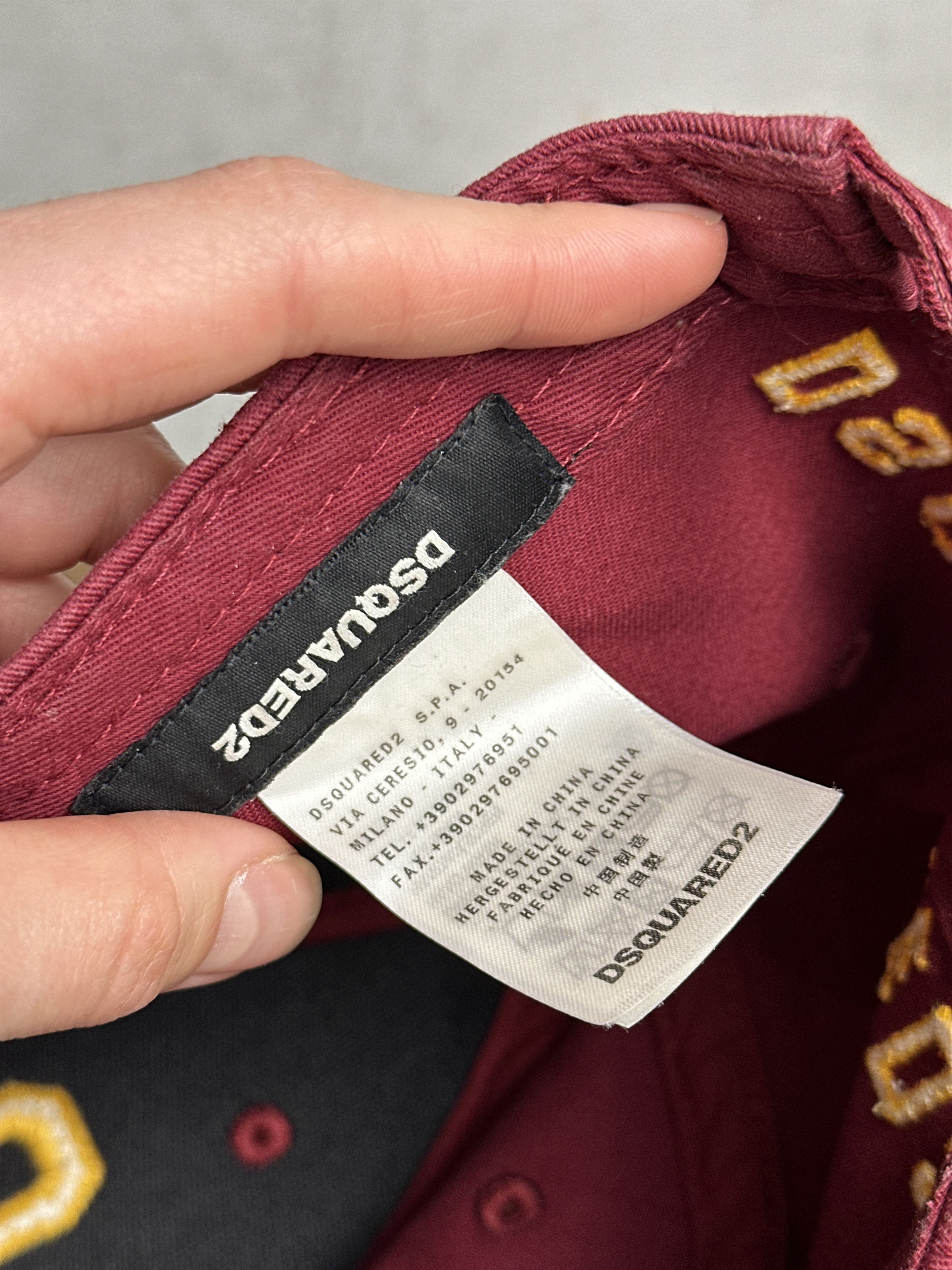 Dsquared2 Dsquared2 'ICON' Embroidered Logo Cap Size ONE SIZE - 7 Thumbnail