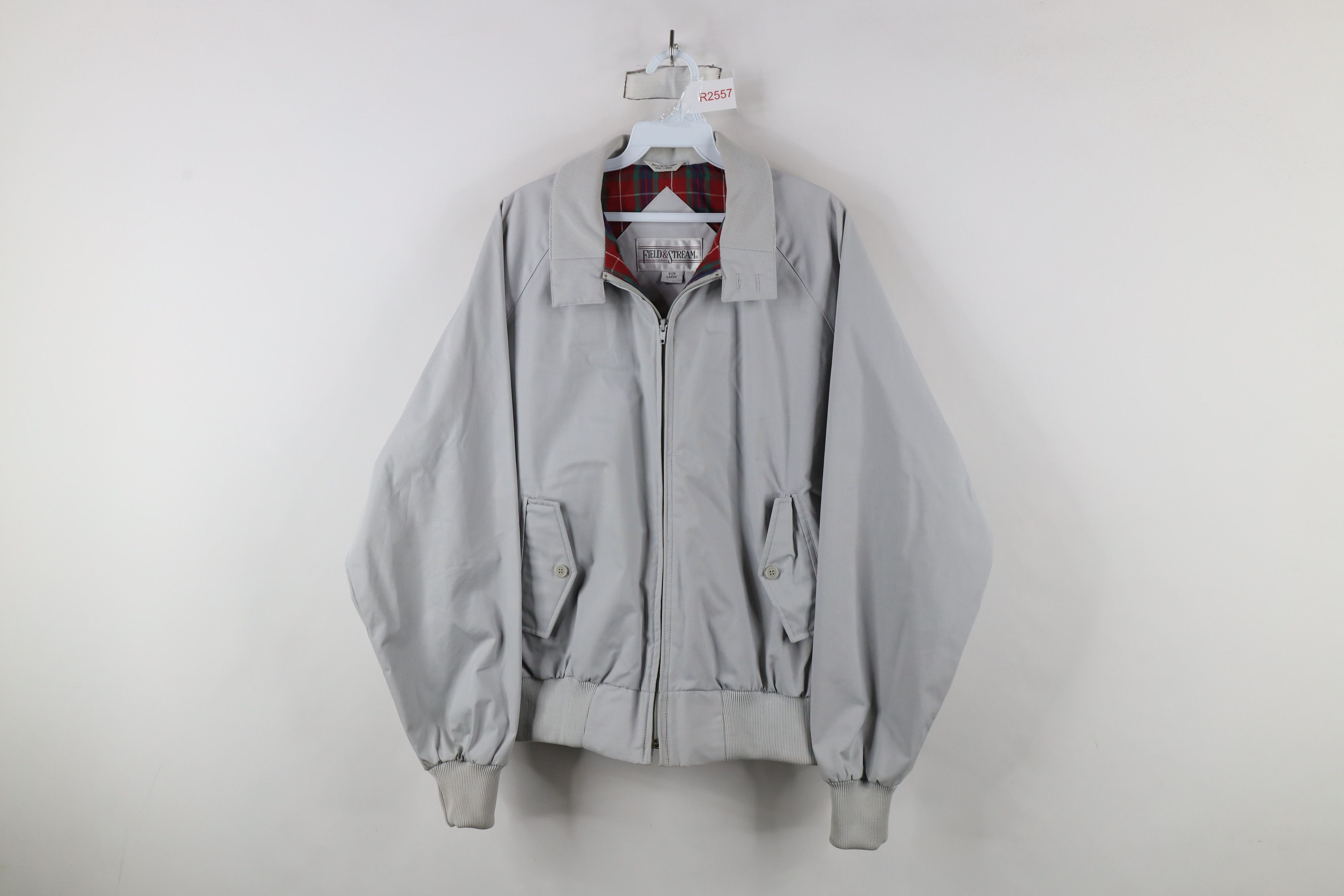 Vintage Vtg 70s 80s Streetwear Cafe Racer Bomber Jacket Gray Size US L / EU 52-54 / 3 - 1 Thumbnail