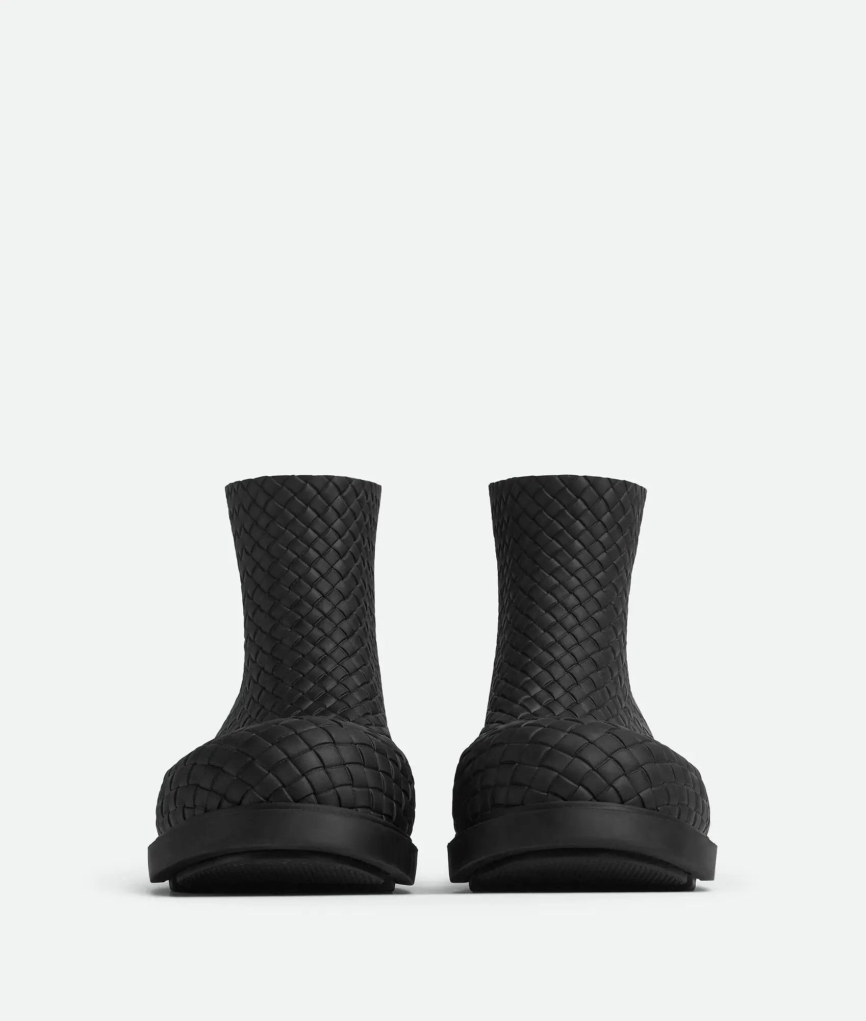 Bottega Veneta o1s1rm1025 Fireman Ankle Boots in Black Size US 6 / EU 39 - 2 Thumbnail