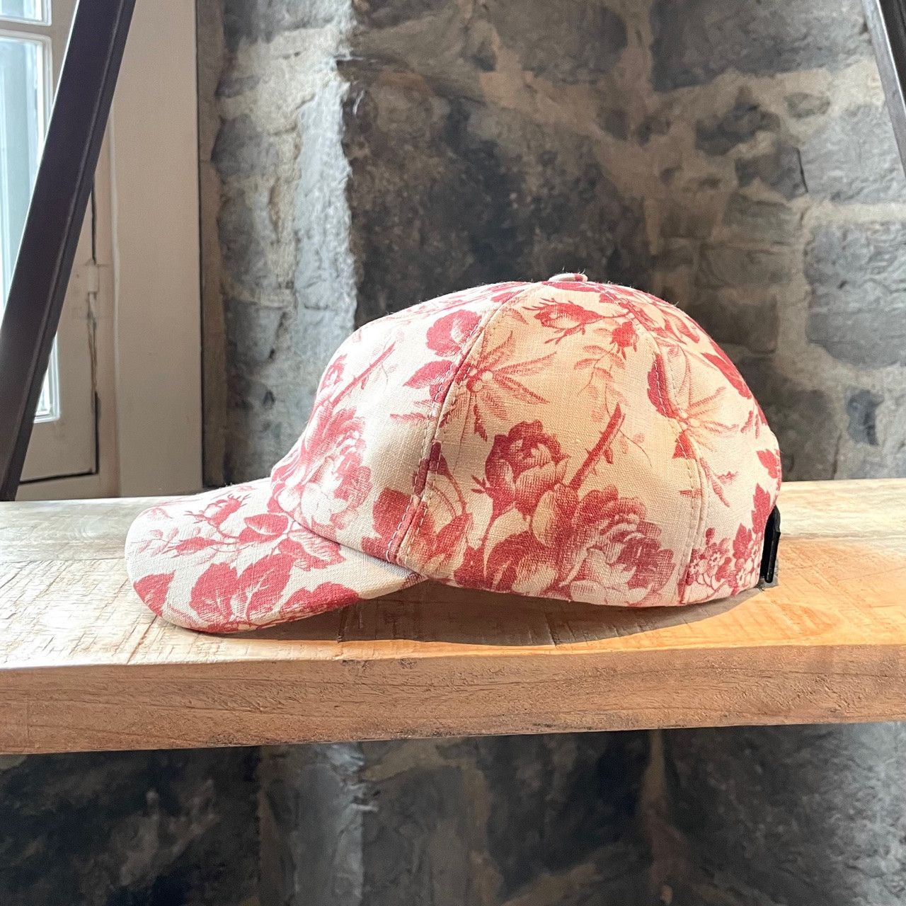 Gucci Gucci Ivory Herbarium Printed Cap - MEDIUM Size ONE SIZE - 3 Thumbnail